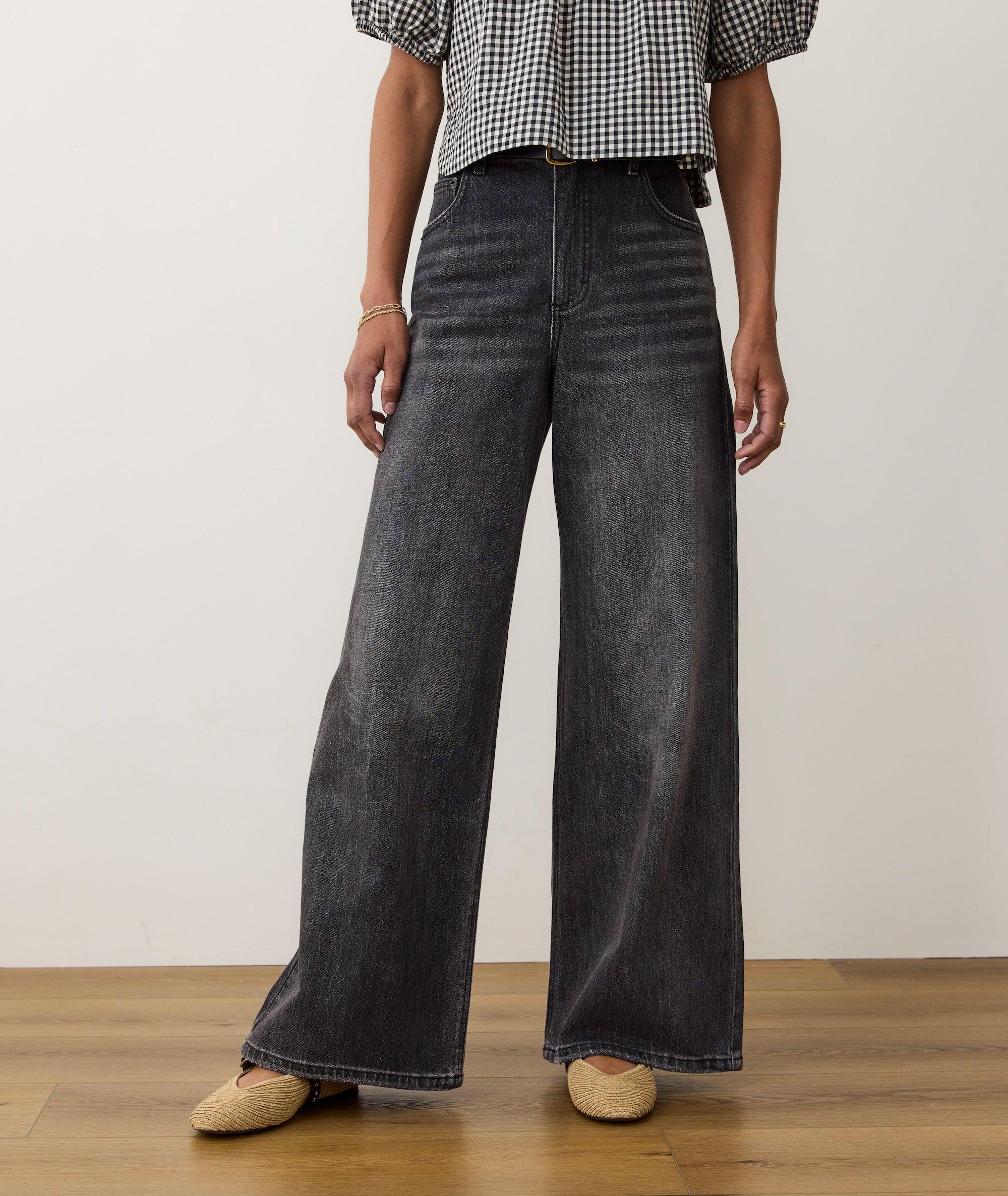 Charlie Denim Wide Leg Pant Product Image