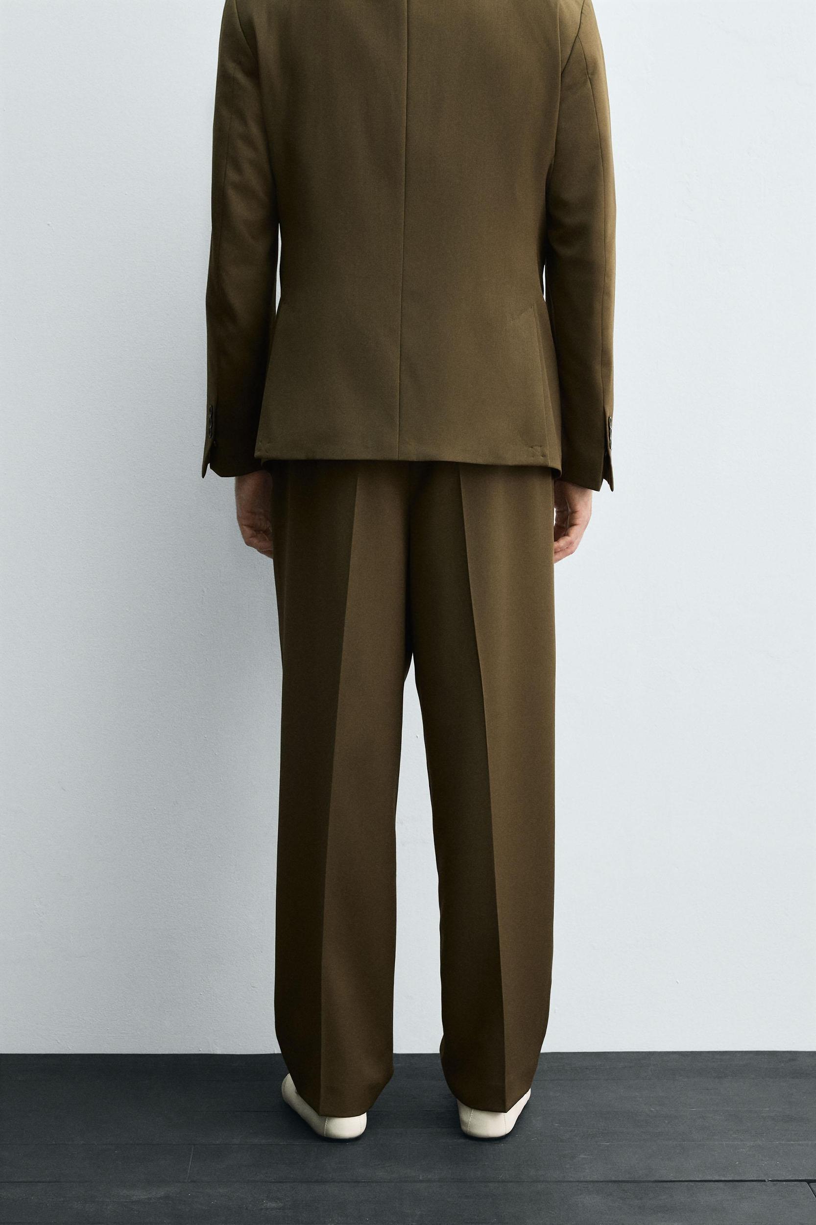 LIMITED EDITION PLEATED SUIT PANTS Product Image