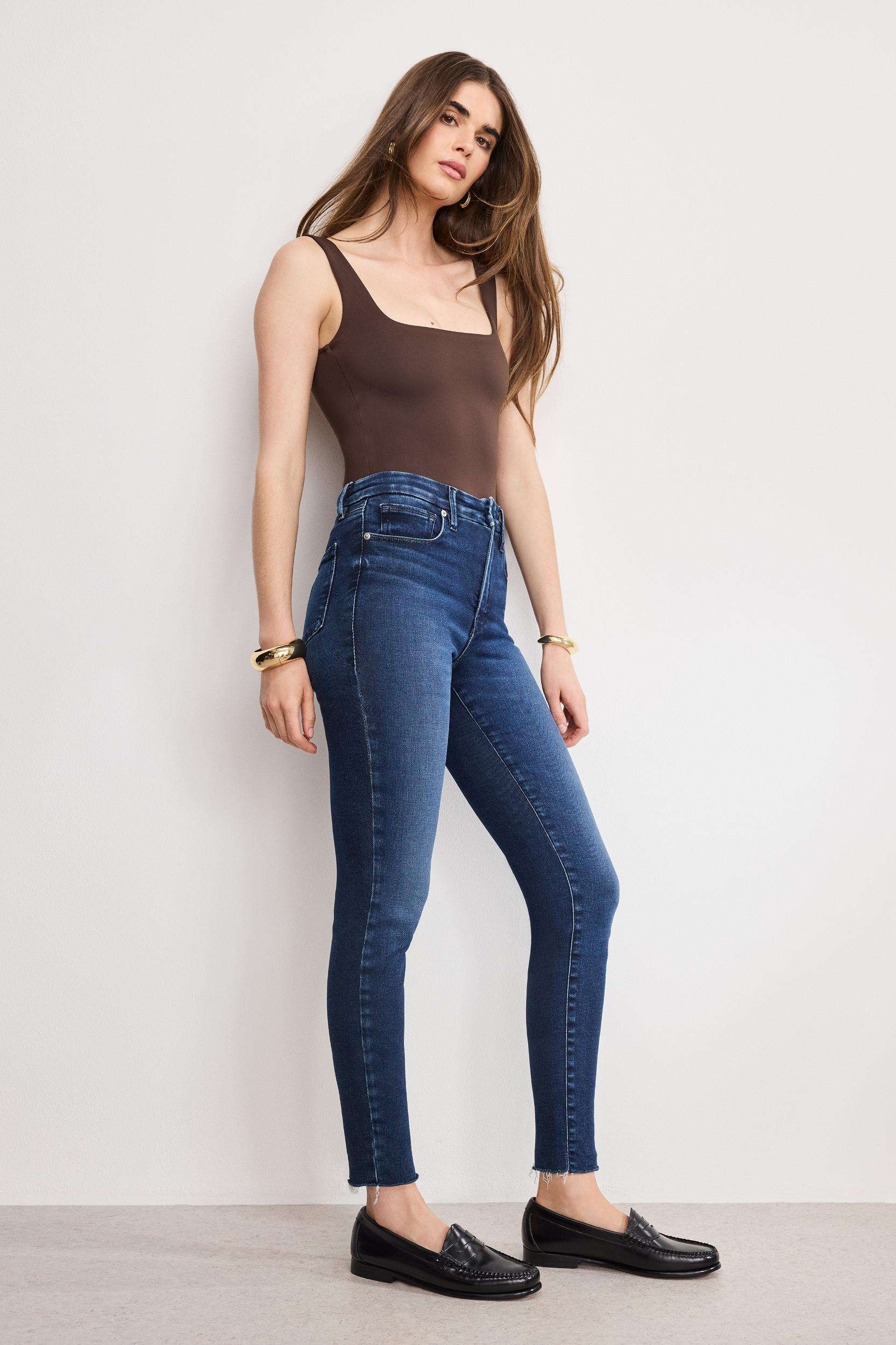 SOFT TECH GOOD LEGS SKINNY JEANS | INDIGO1068 Product Image