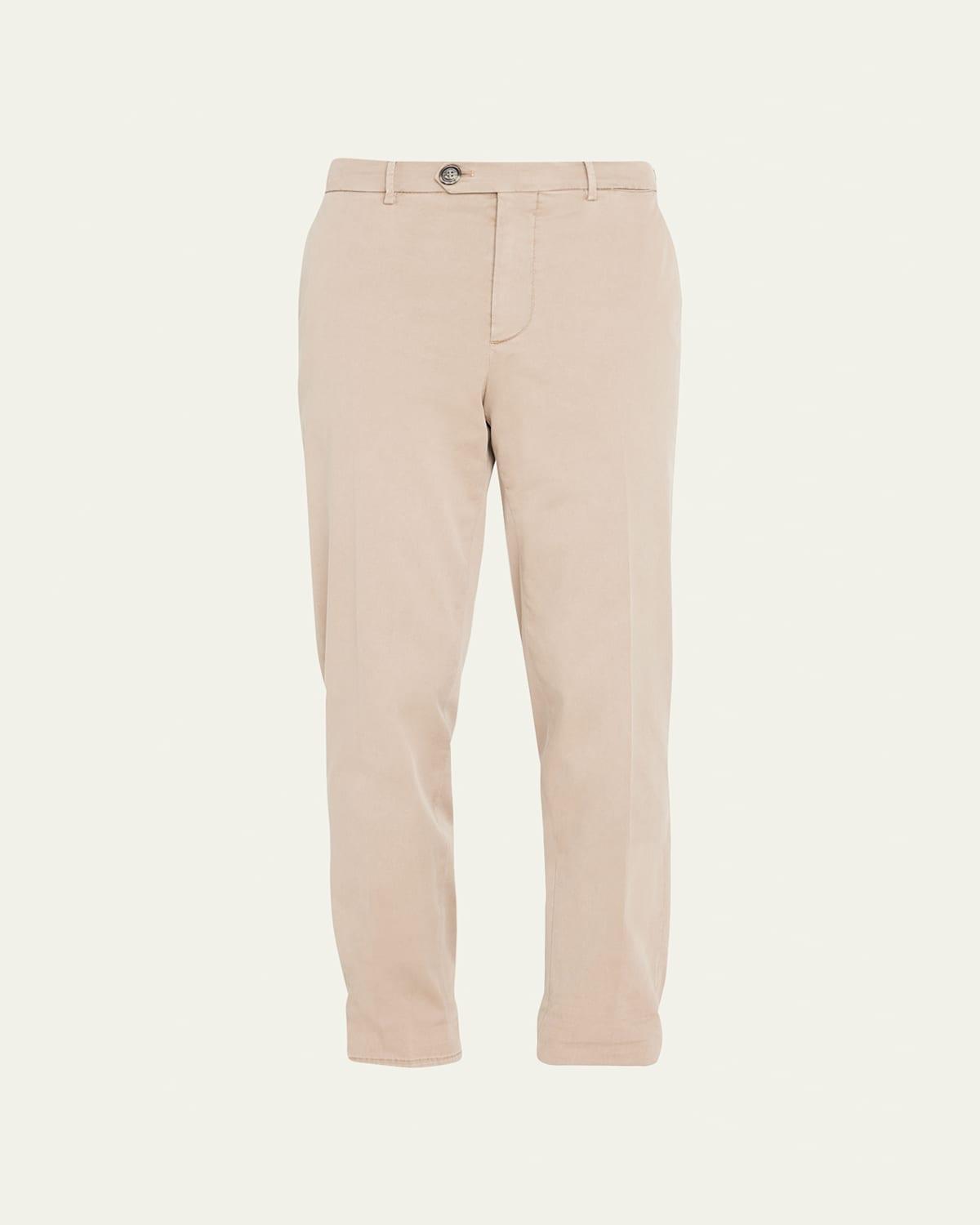 Mens American Pima Italian-Fit Chino Trousers Product Image