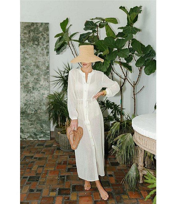 Antonio Melani x M.G. Style Salty Sands Crochet Maxi Dress Swim Cover Up Product Image