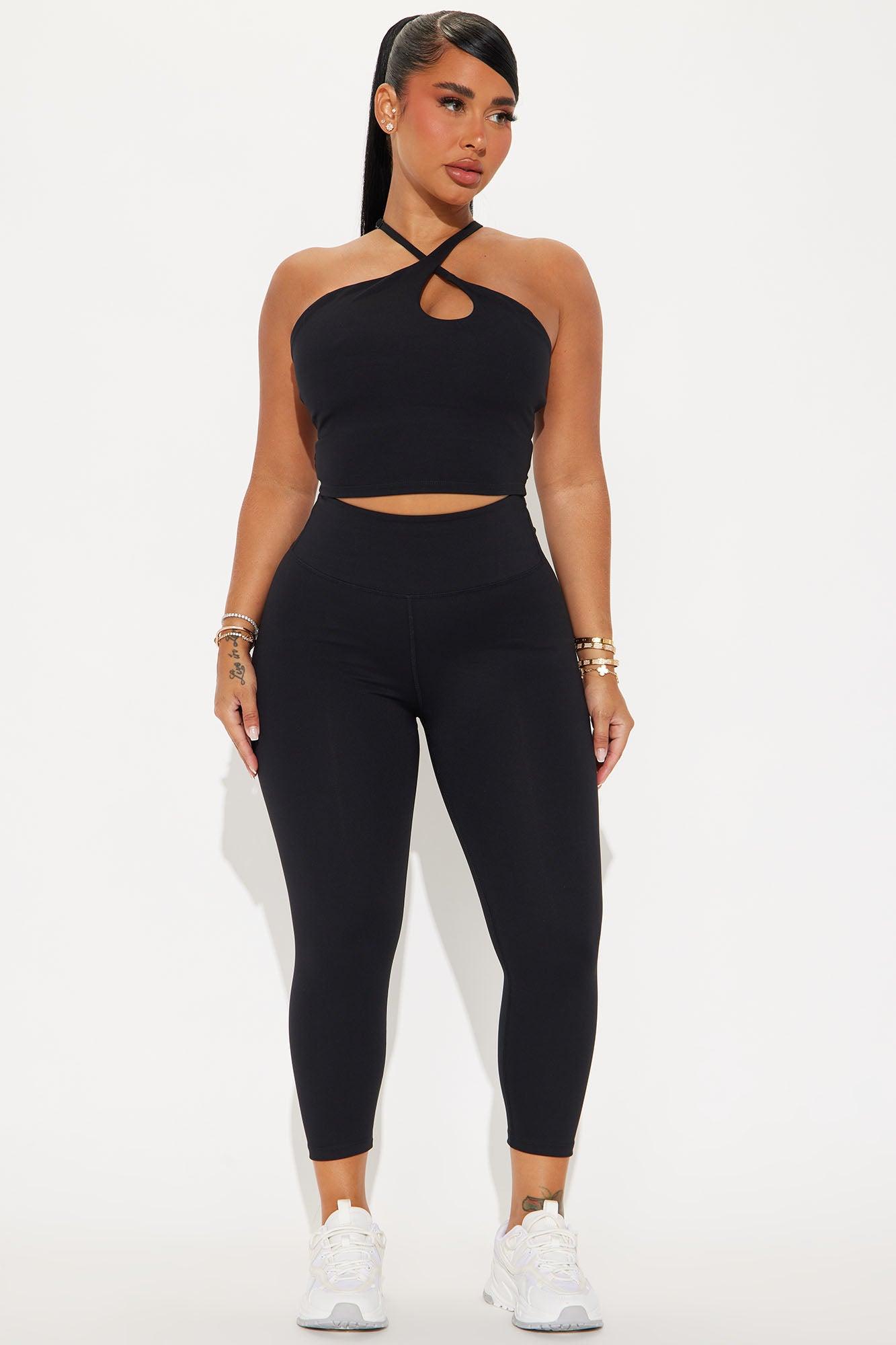 Flexion Super Soft Active Top - Black Product Image