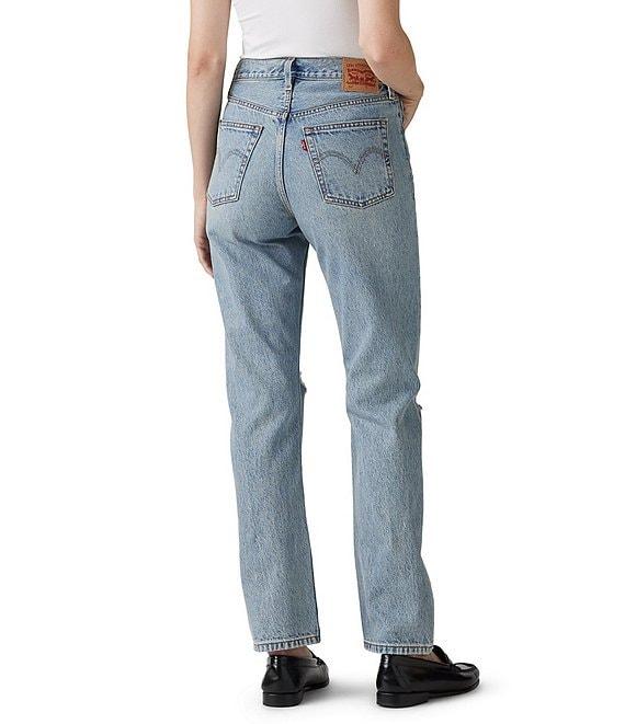 Levi's® 501 Original Straight Leg 5 Pocket Jeans Product Image