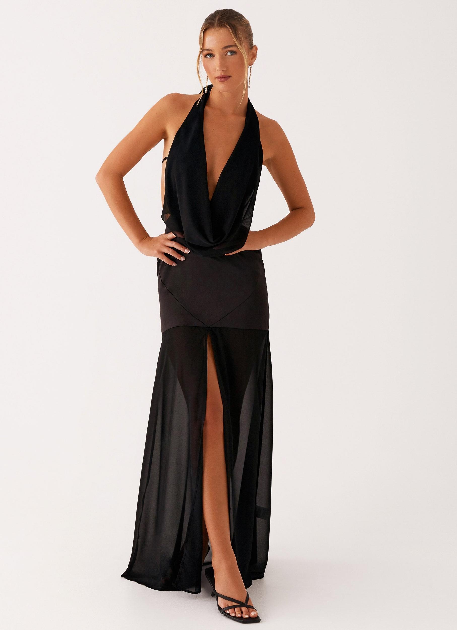 Fenella Maxi Dress - Black Product Image
