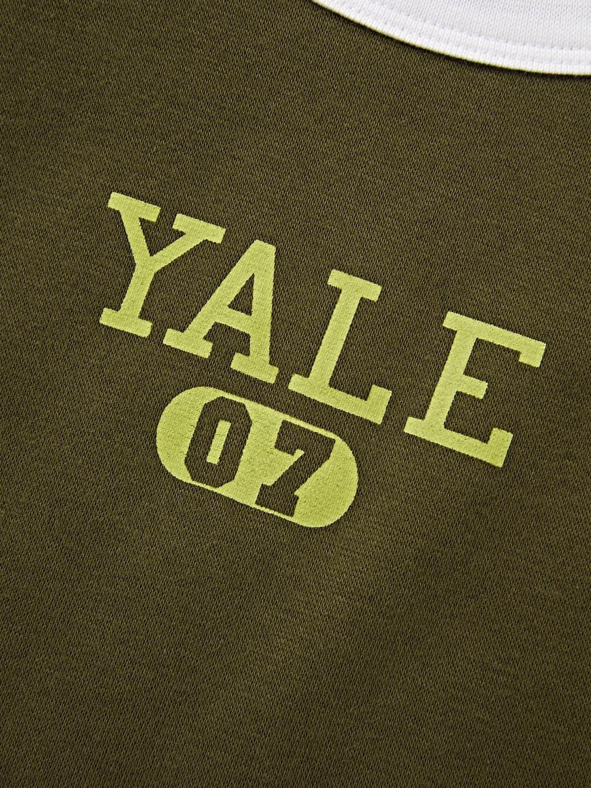 Contrast Logo Print Cropped Tank Top Product Image