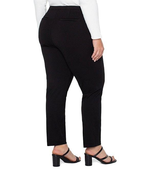 Liverpool Los Angeles Plus Size Kayla Mid Rise Pull-On Trouser Pants Product Image