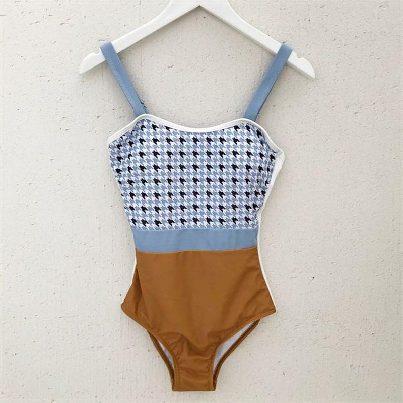 Houndstooth Swimsuit Product Image