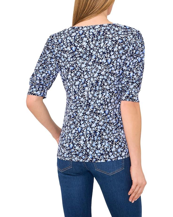 Women's CeCe Knit Scoop Neck Short Sleeve Top Product Image