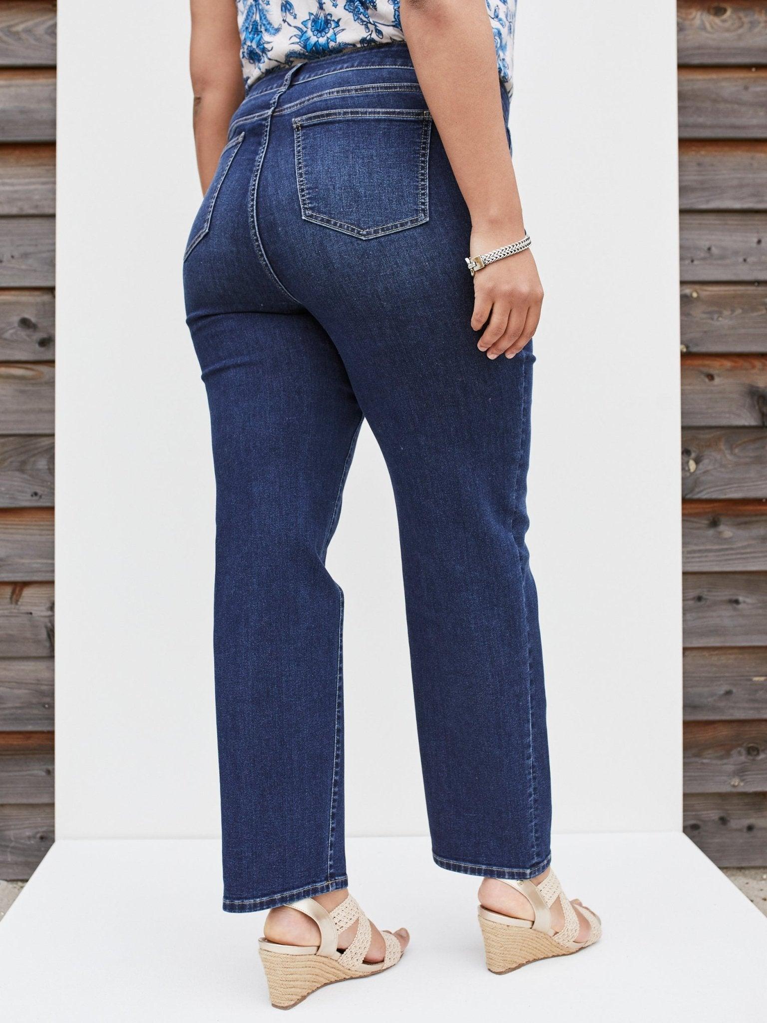 Westport Signature Straight Leg Denim Jeans - Plus Female Product Image