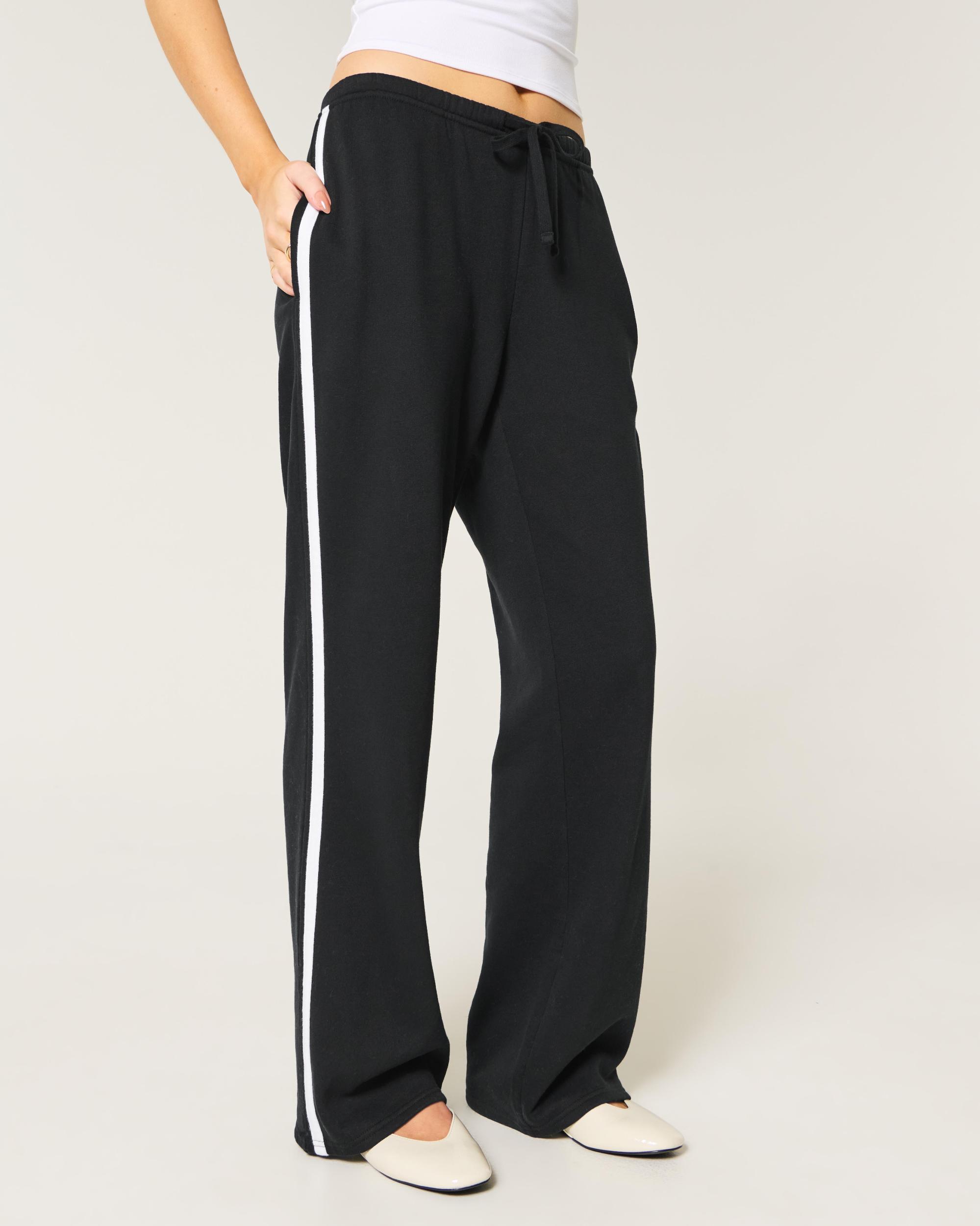 Side-Stripe Straight Sweatpants Product Image