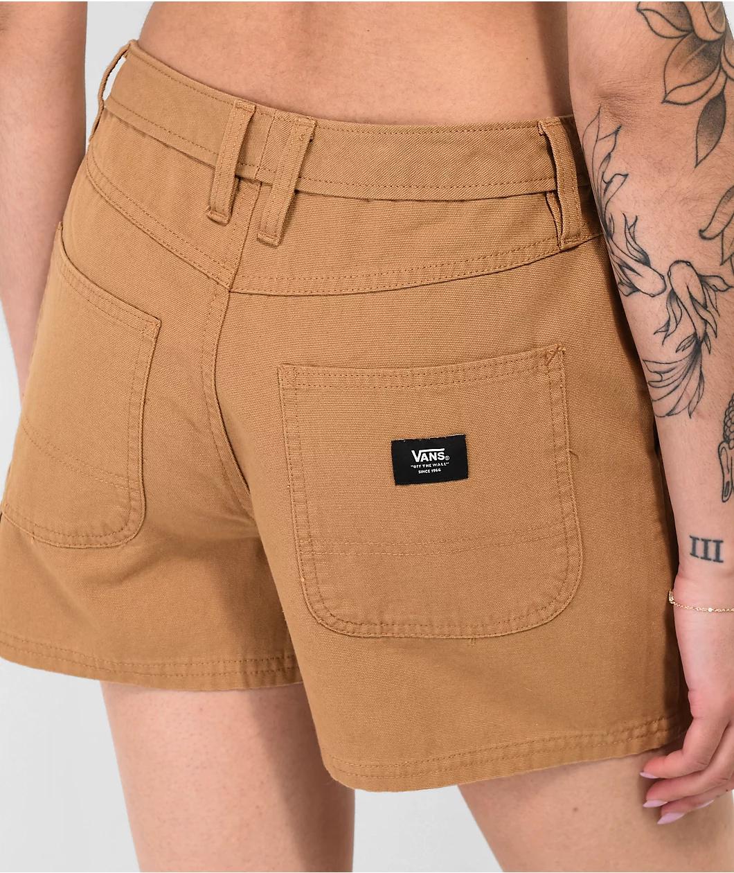Vans Ground Brown Work Shorts Product Image