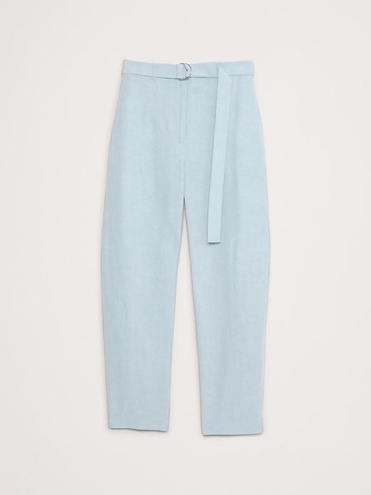 High-Rise Barrel Tencel™-Linen Pant Product Image