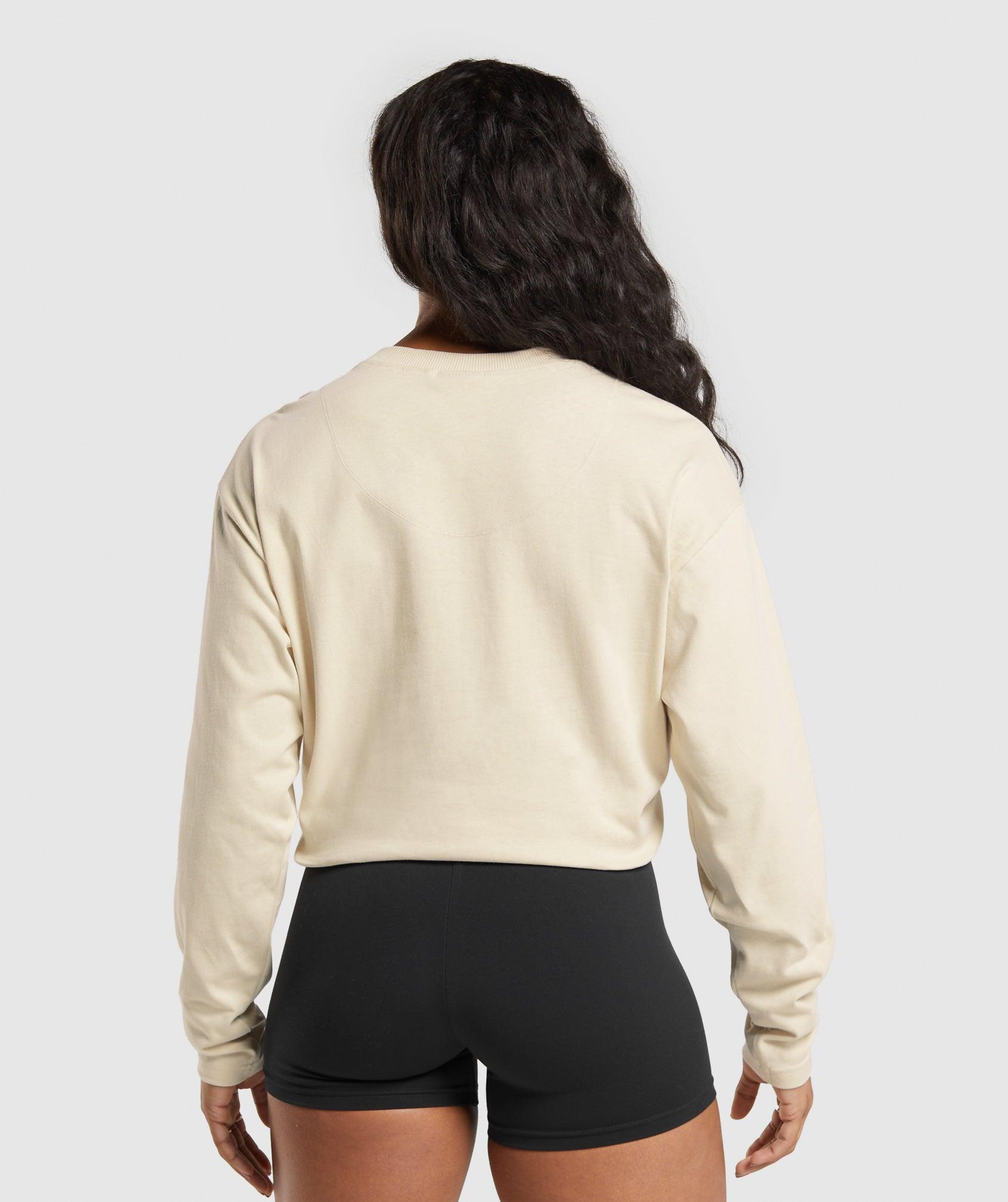 Heavyweight Cotton Long Sleeve Top Product Image