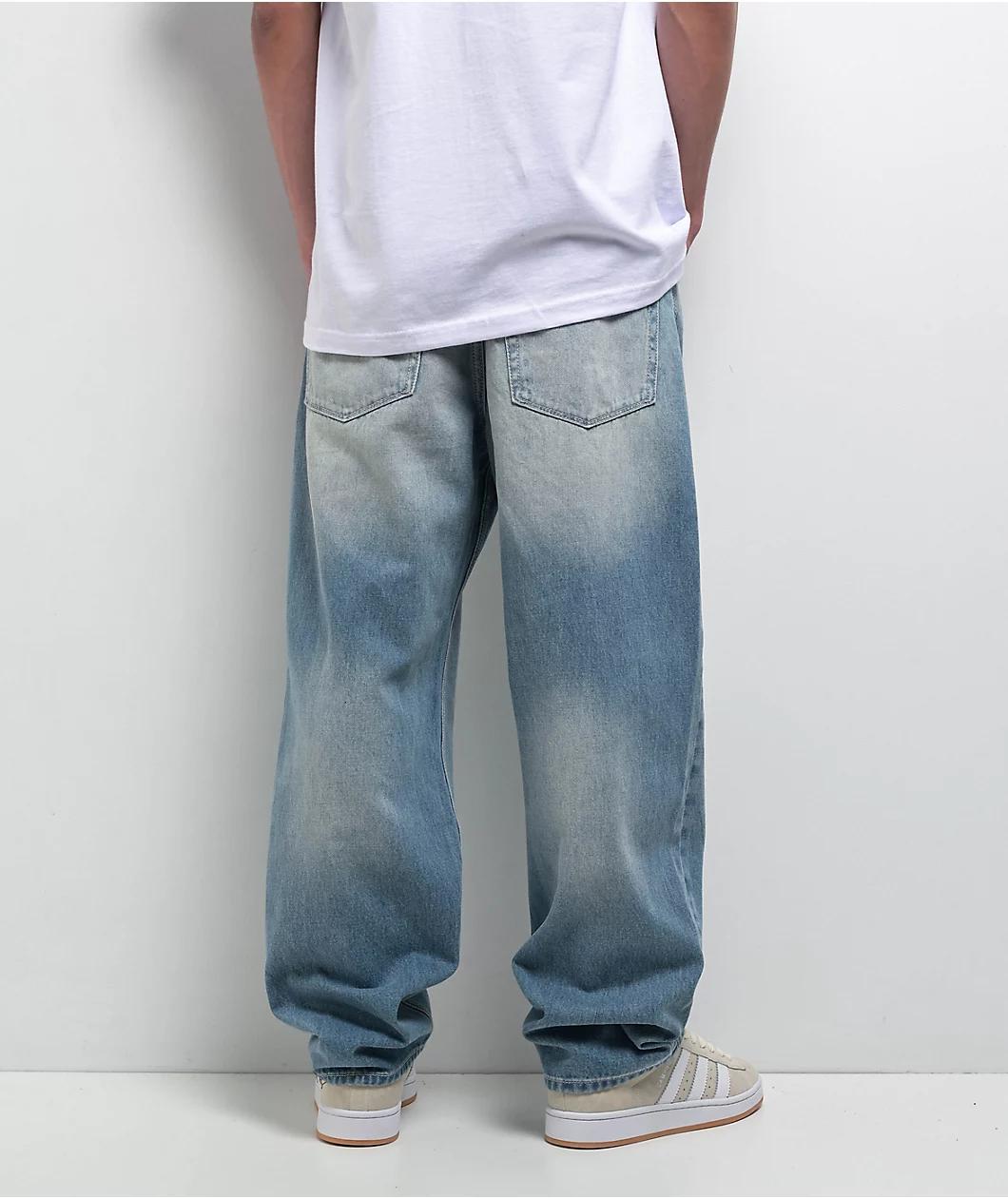 Ninth Hall Ambush Dragon Raw Indigo Denim Loose Fit Jeans Product Image