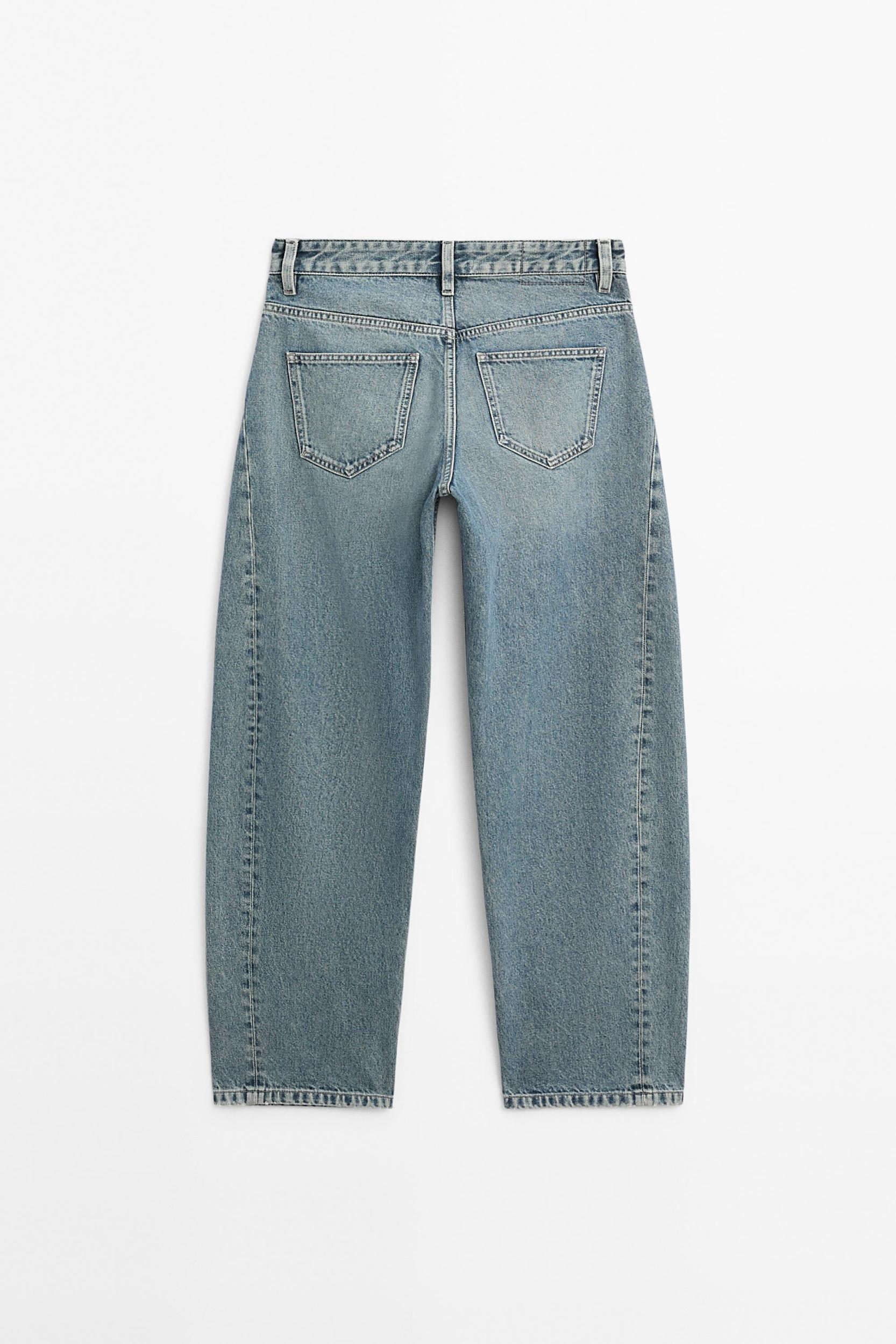 High-waist balloon fit jeans Product Image