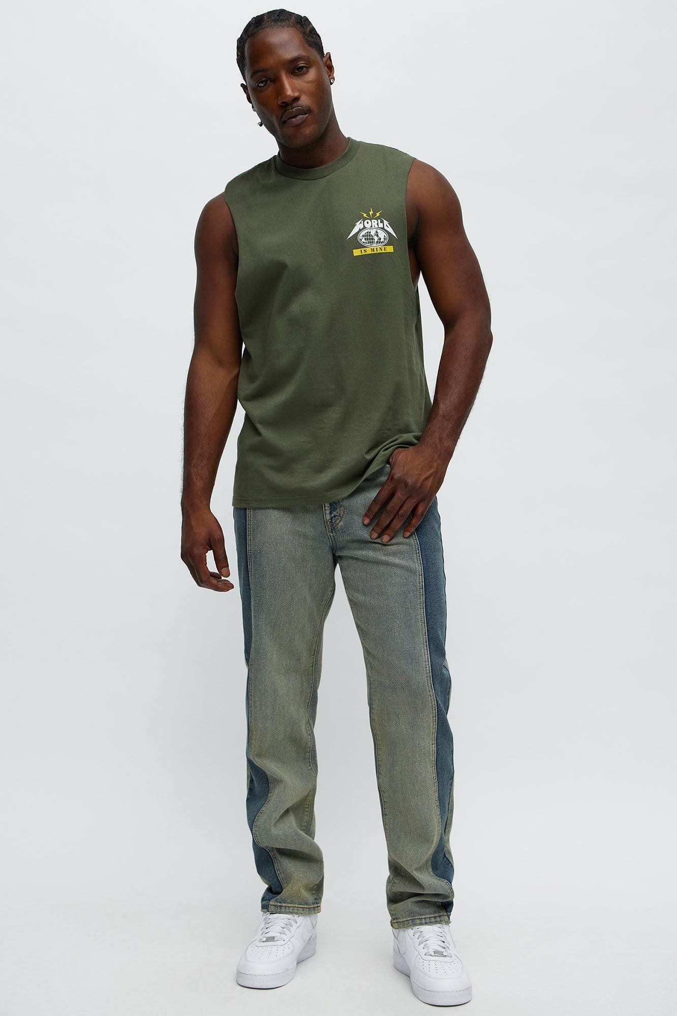 Dark Sides Slim Jeans - Medium Blue Wash Male Product Image