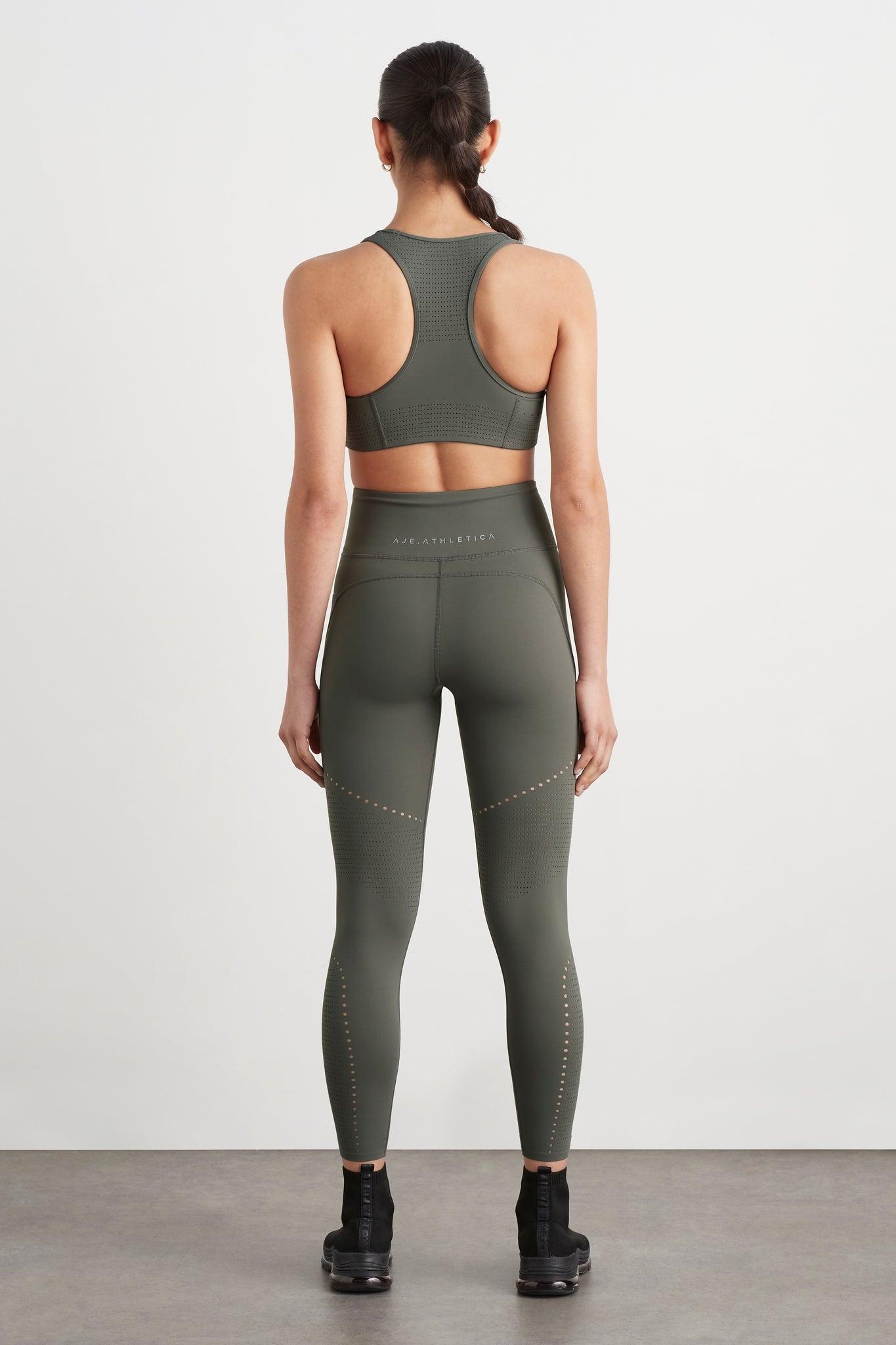 Perforated Racer Sports Bra 339 Product Image