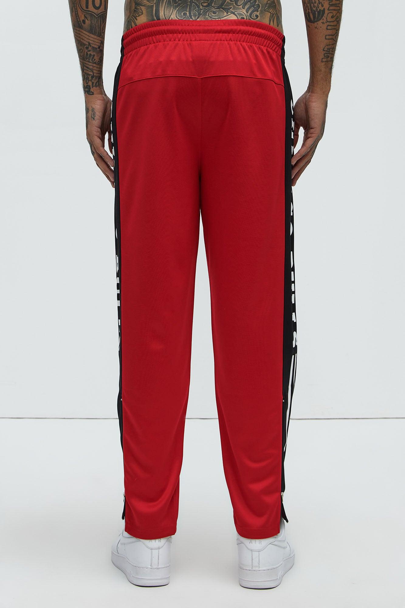 Bulls Stand By Track Pants - Red Male Product Image