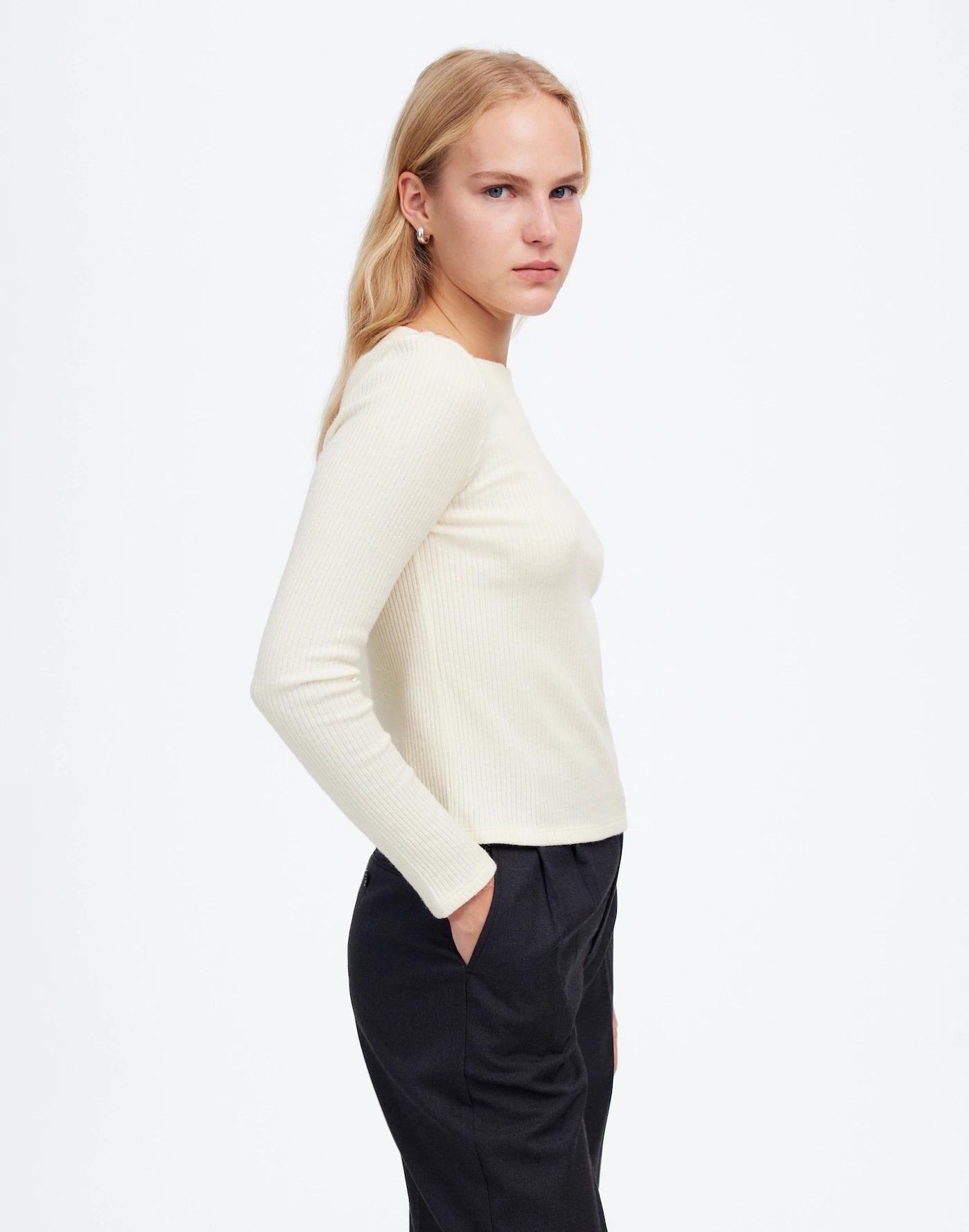 Boatneck Long-Sleeve Tee Product Image