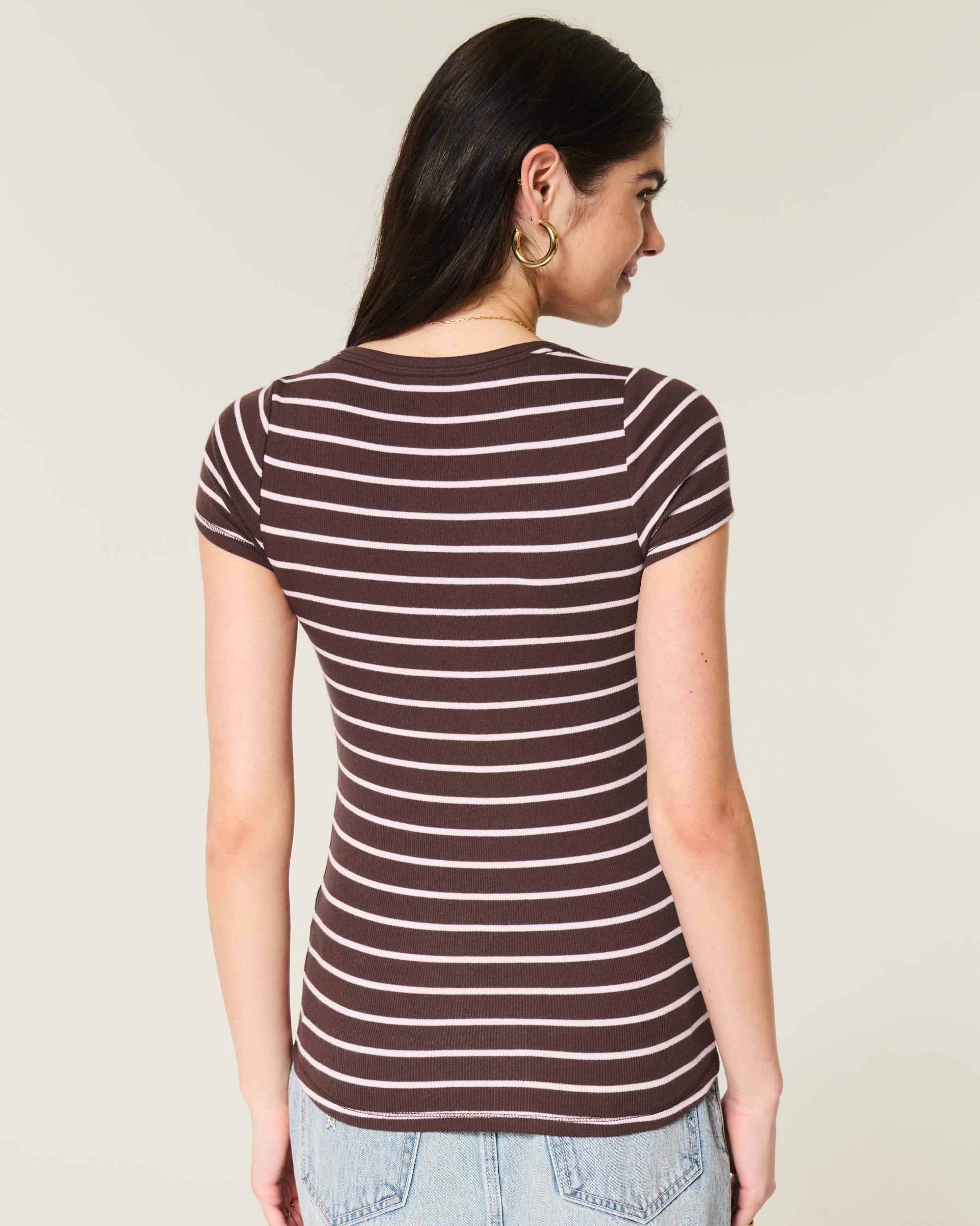 Short-Sleeve Henley Product Image