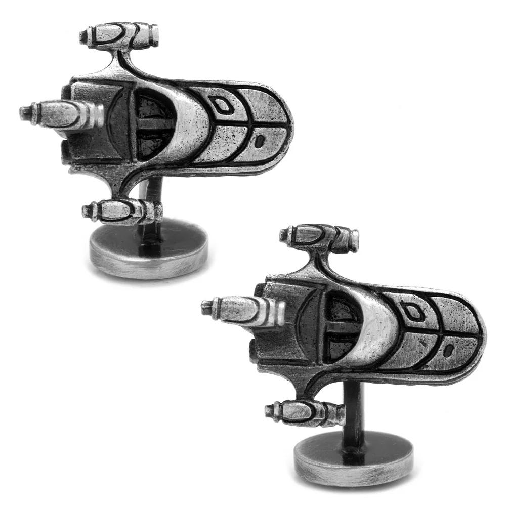 Men's Cuff Links, Inc. Star Wars Land Speeder Cuff Links, Silver Product Image