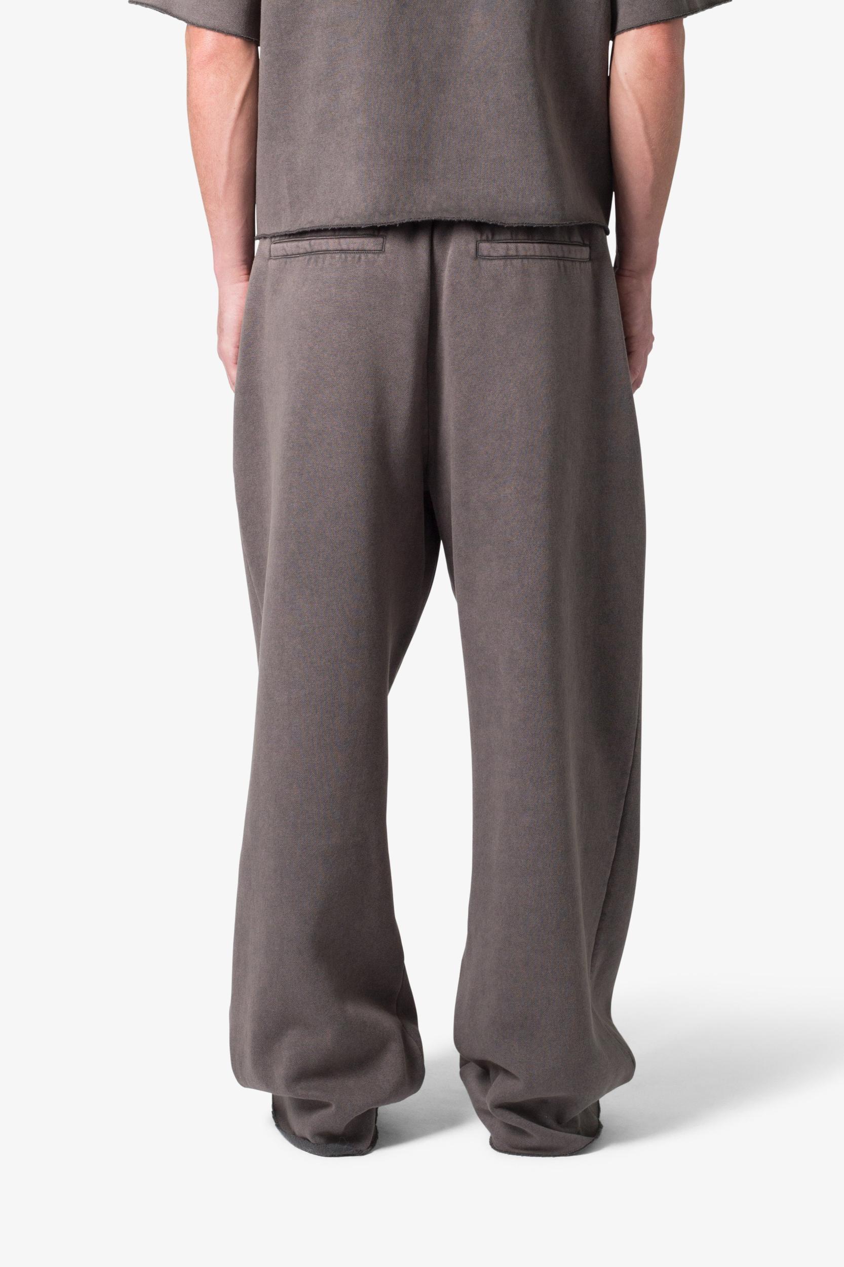 Washed Ultra Baggy Sweatpants - Washed Black Product Image