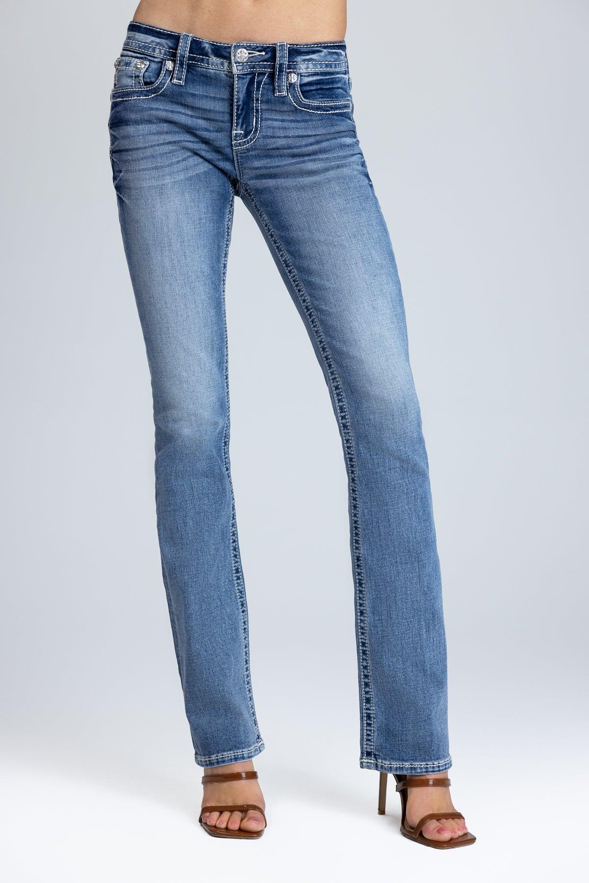 Sariya Floral Bootcut Jeans Product Image