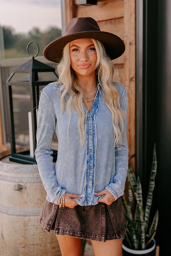 Urban Edge Mineral Wash Top Product Image