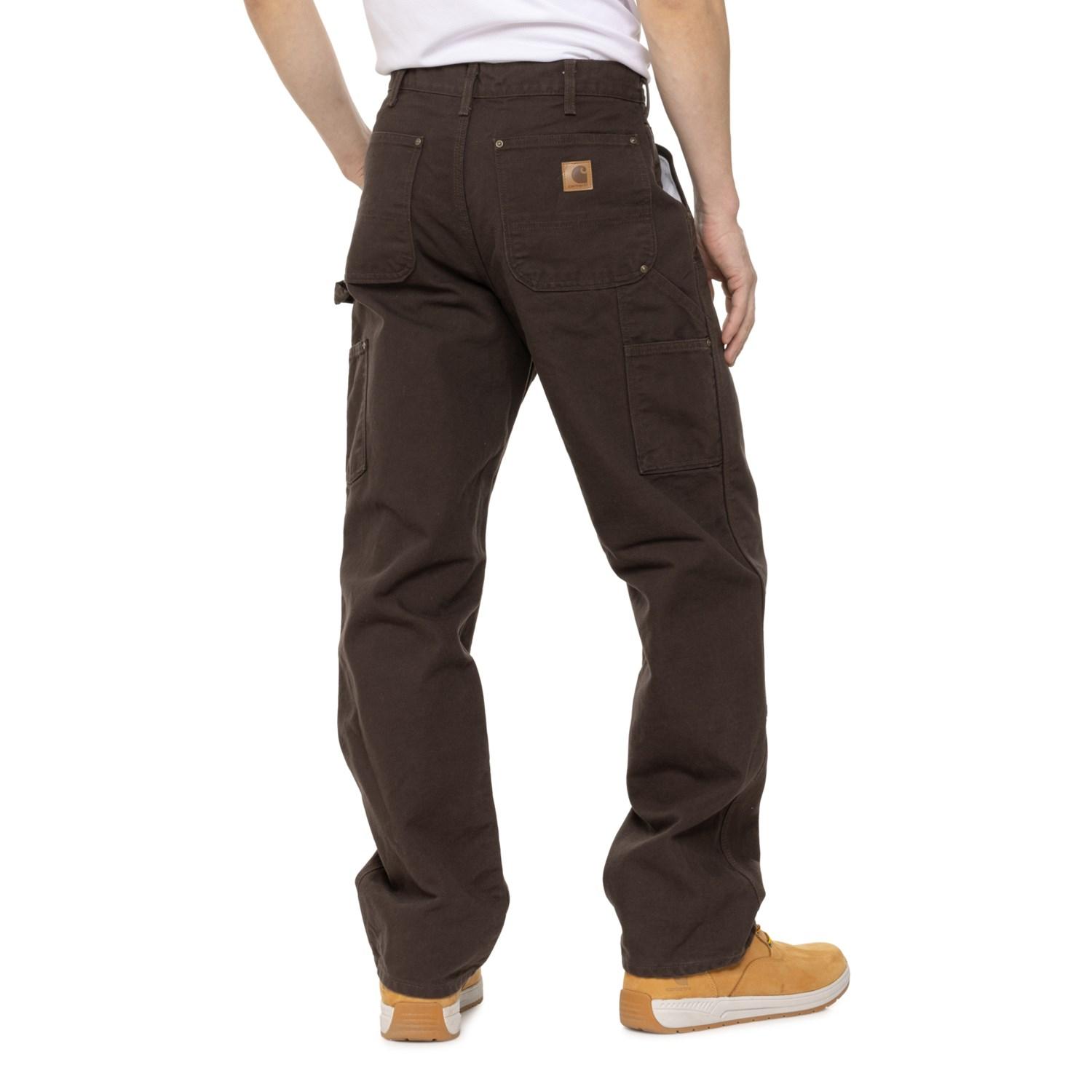 Carhartt B136 Washed Duck Double-Front Work Dungarees - Factory Seconds Product Image