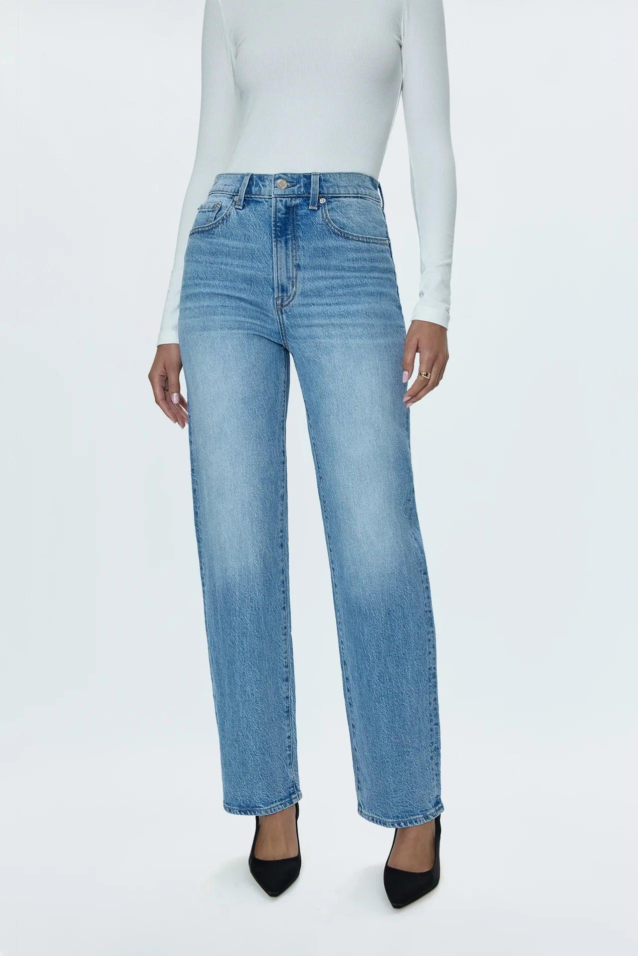 Cassie Super High Rise Straight - Fonda Product Image
