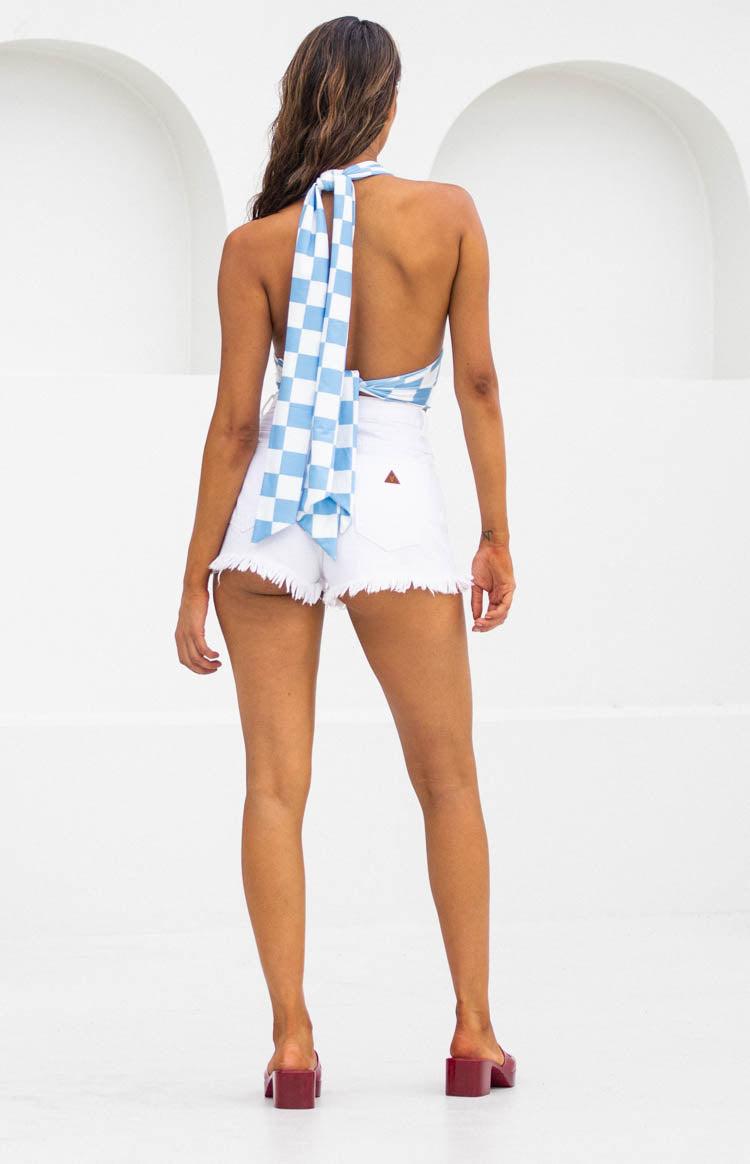 Hypnotize Crop Top Blue Baby Product Image