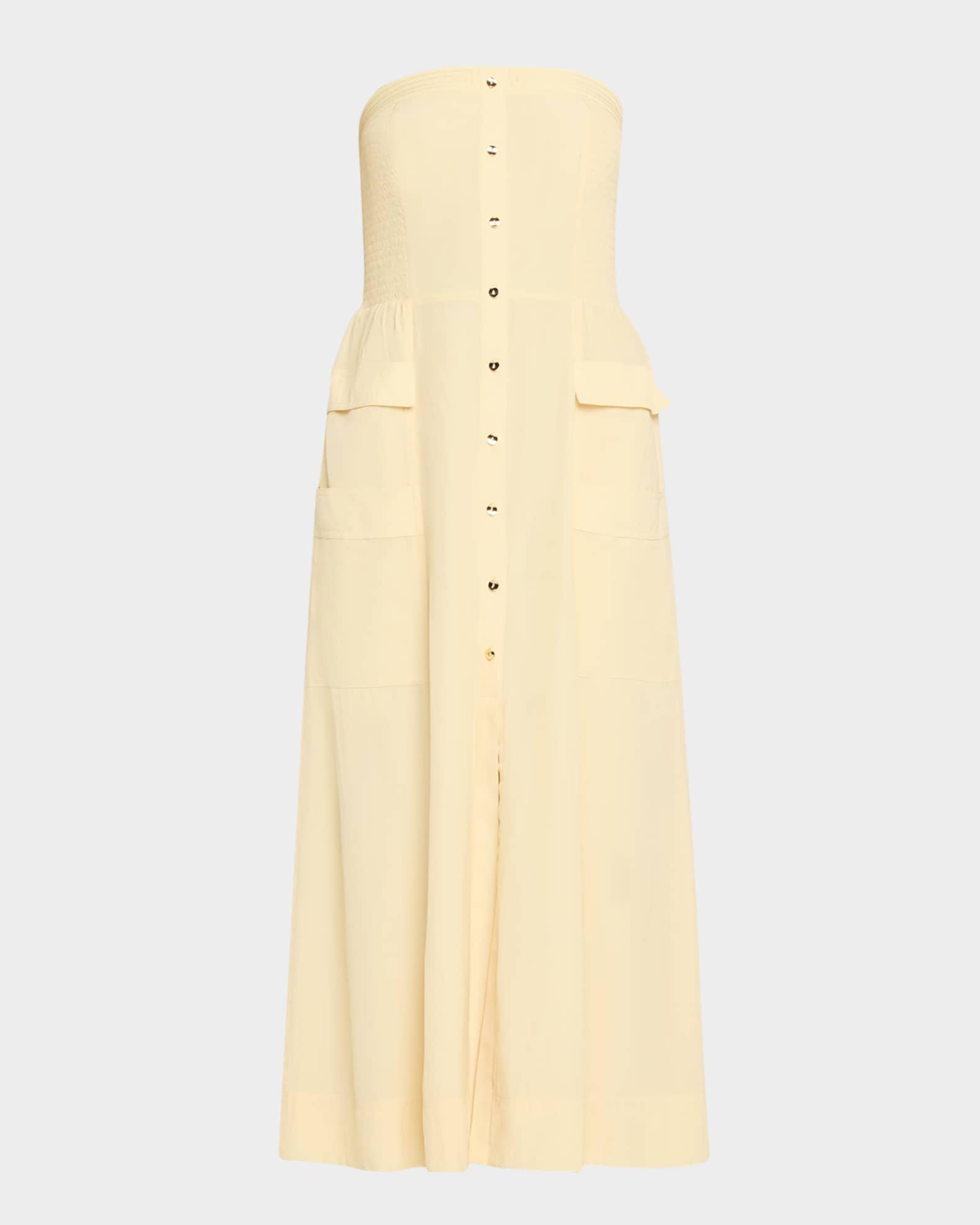 Blair Strapless Midi Dress Product Image