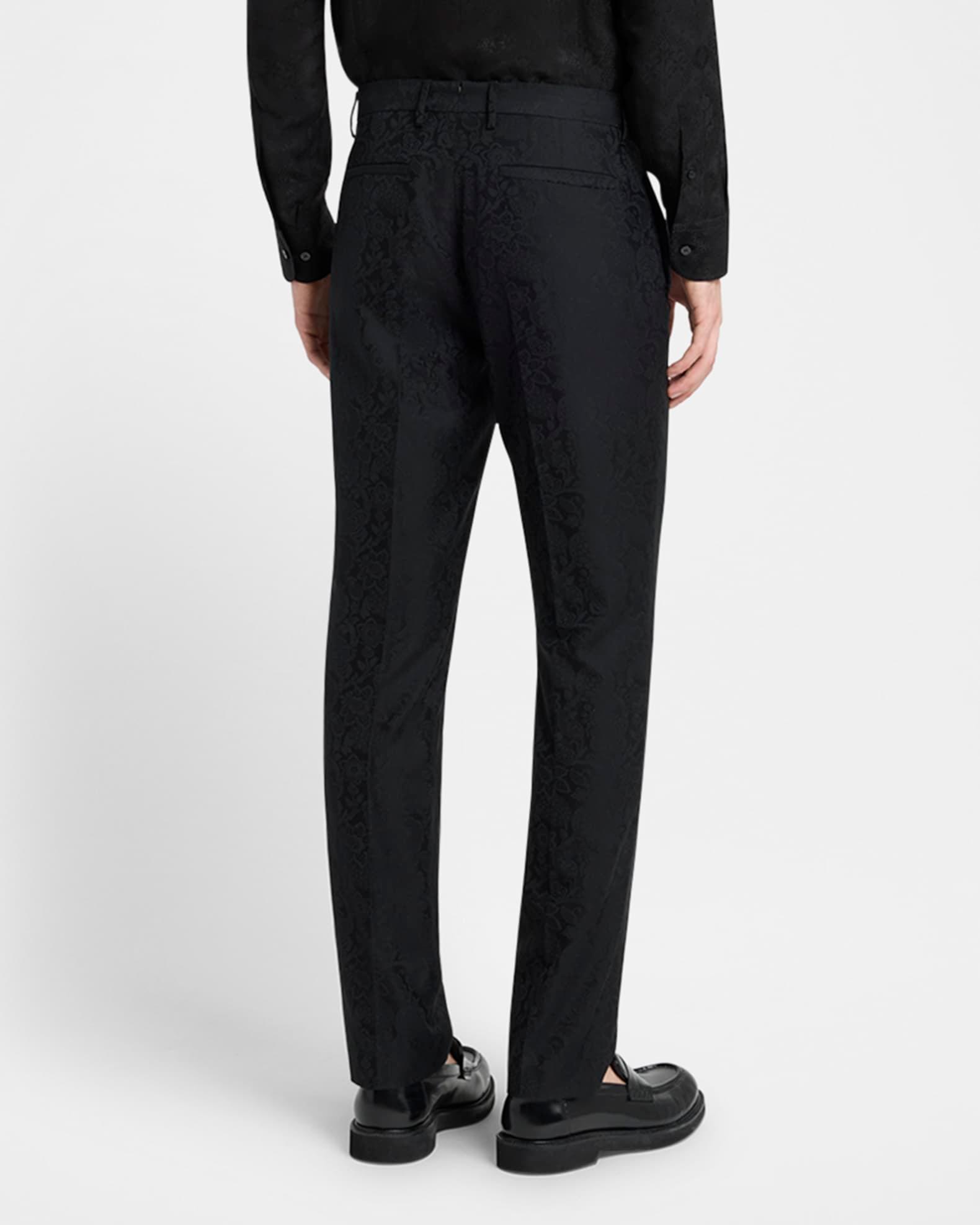 Men's Jacquard Evening Trousers Product Image