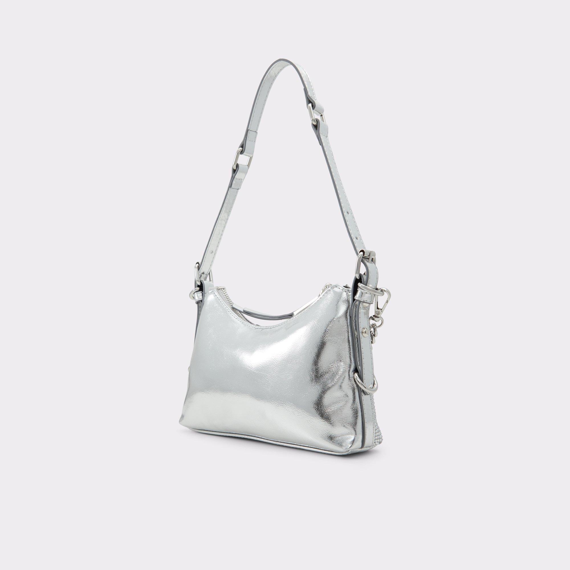 Farelix Light Silver Women's Shoulder Bags | ALDO US Product Image