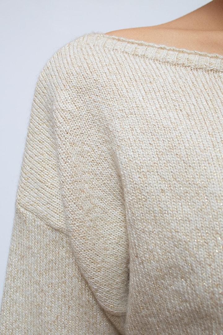 Boat neck sweater Product Image