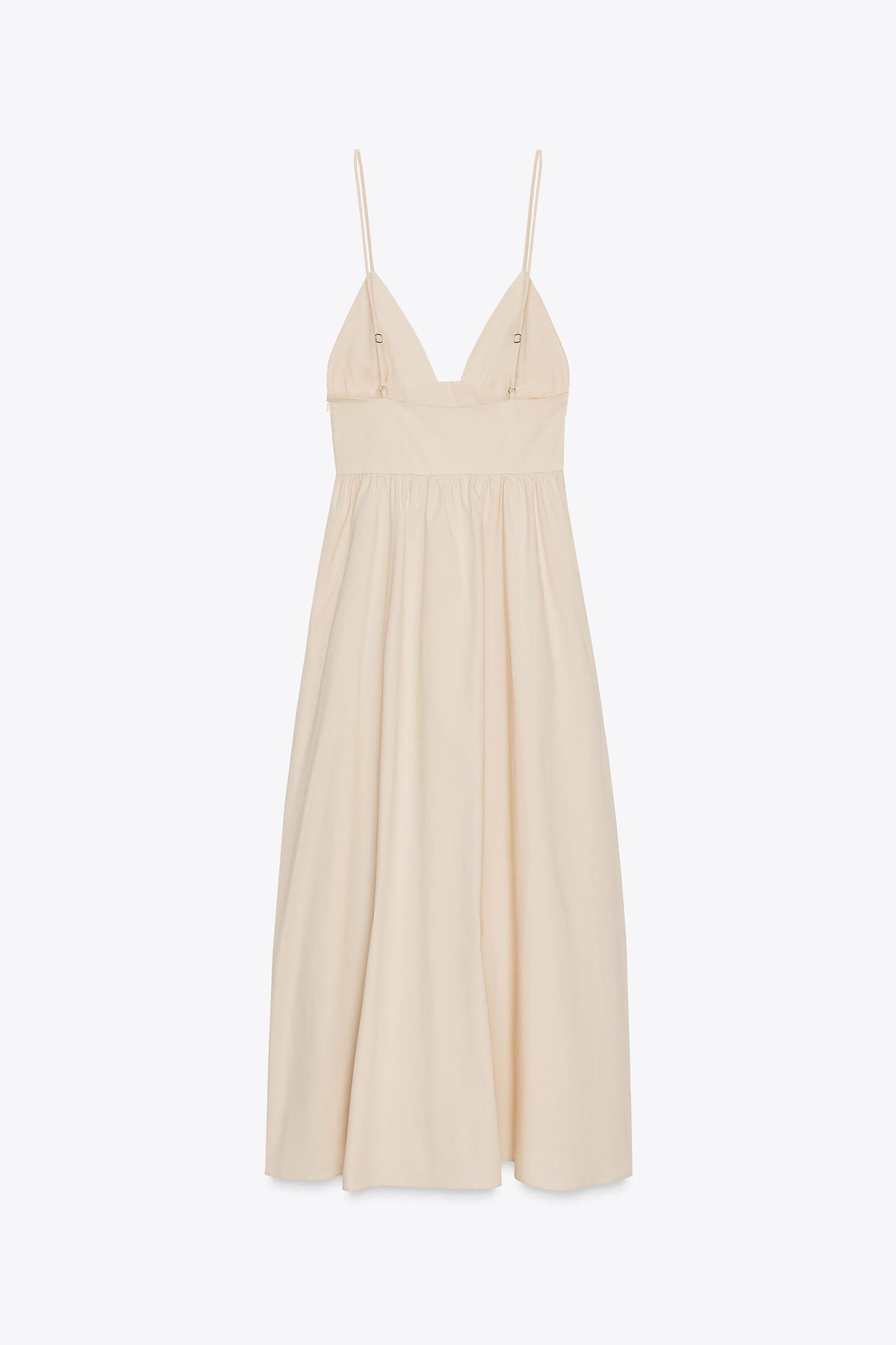 POPLIN MIDI DRESS Product Image