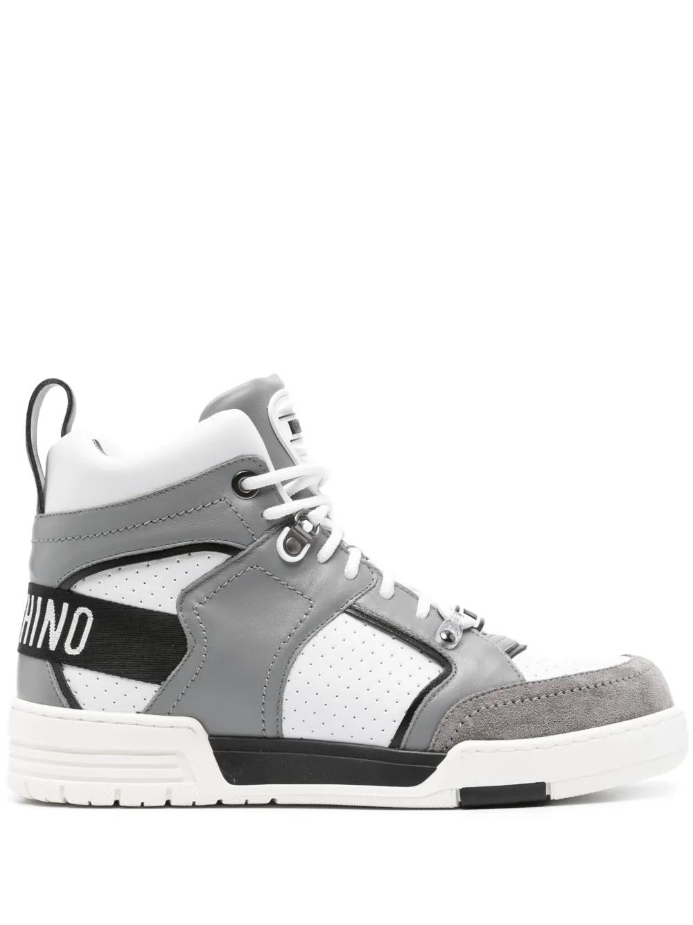 panelled high-top sneakers Product Image