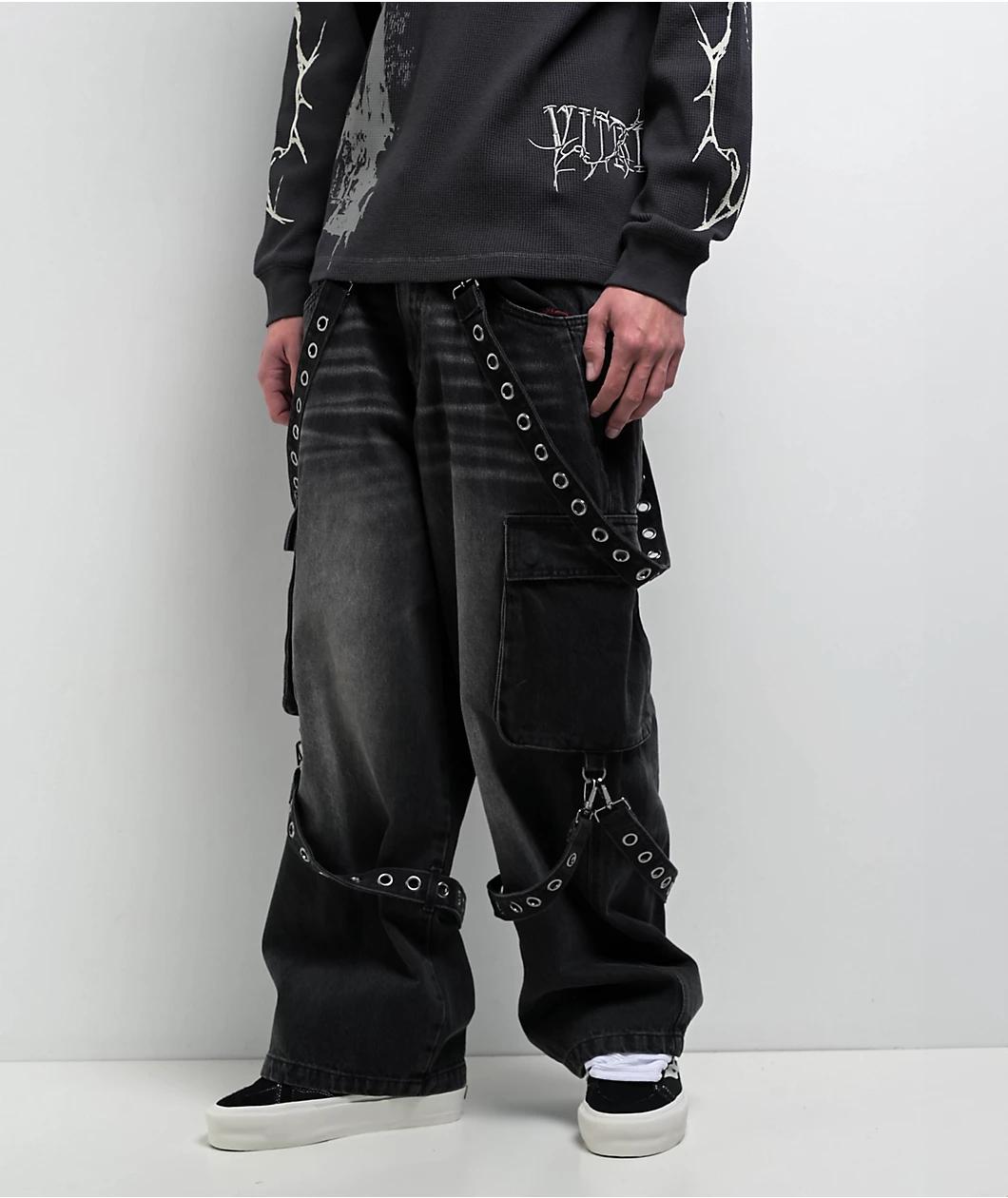 A.LAB Mega Rave Pixel Jeans Product Image
