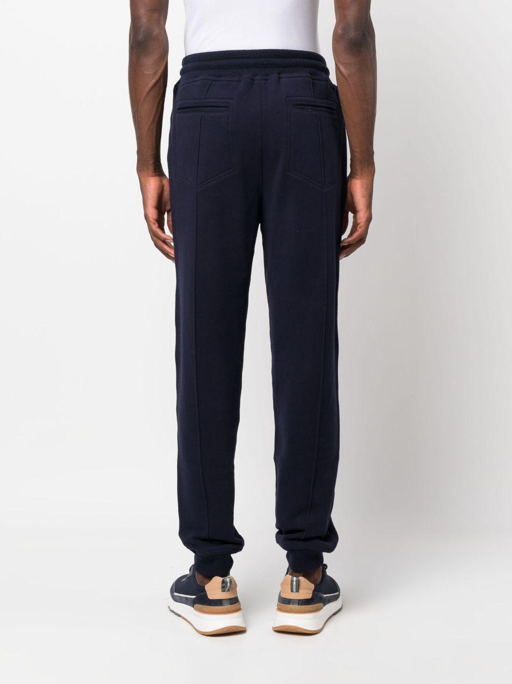 drawstring cotton track pants Product Image
