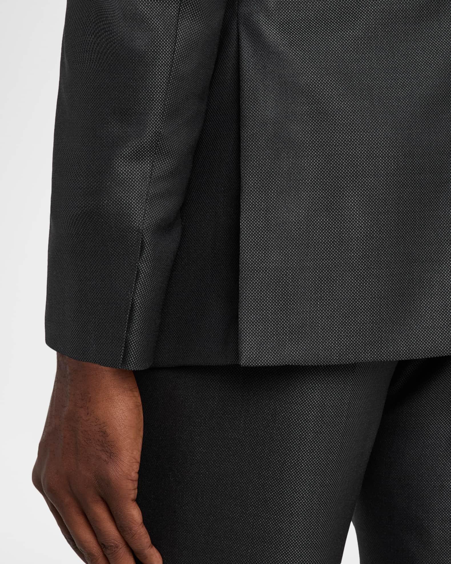 Men's Micro-Dot Silk Peak Lapel Tuxedo Product Image