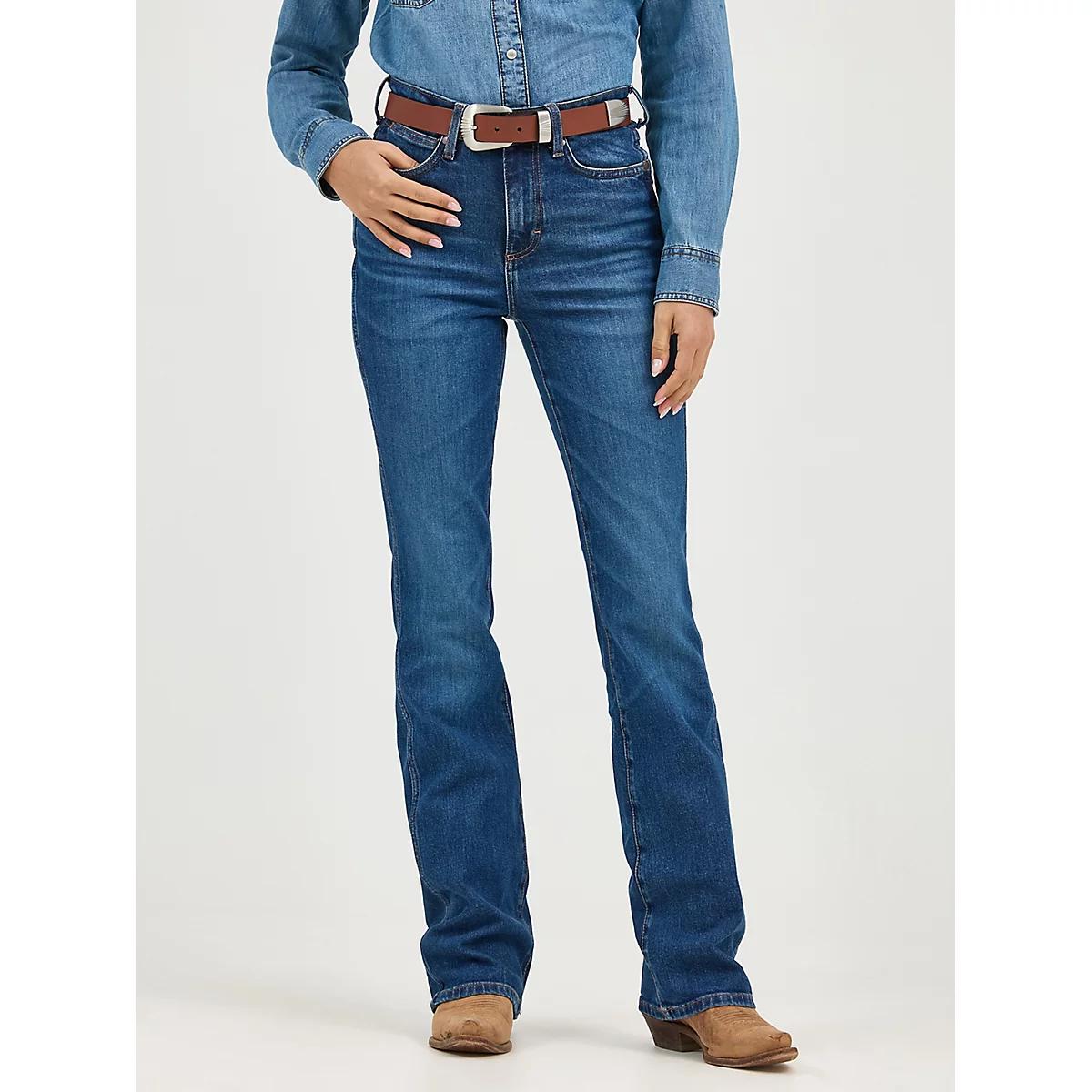 Women's Wrangler Retro® Bailey High Rise Bootcut Jean in Isla Product Image