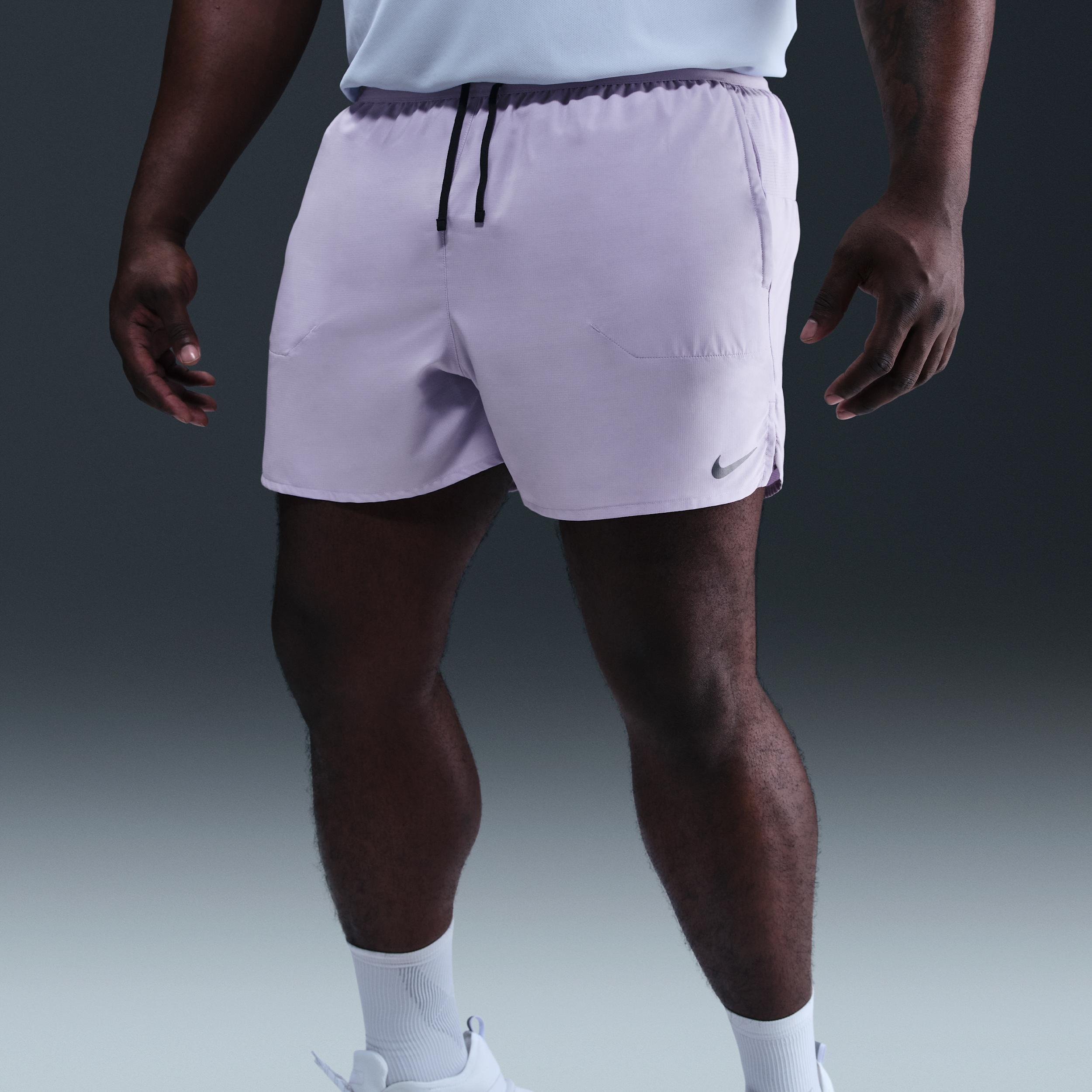 Nike Mens Stride Dri-FIT 5 Brief-Lined Running Shorts | DM4755-515 Product Image