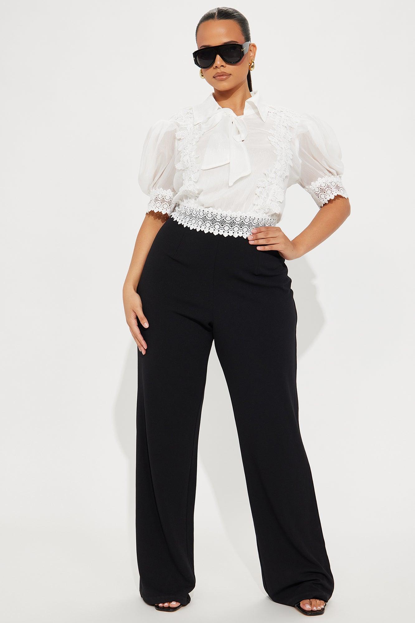 I Always Mean Business Jumpsuit - Black Product Image