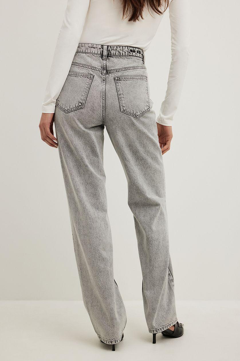 Straight High Waist Jeans Product Image