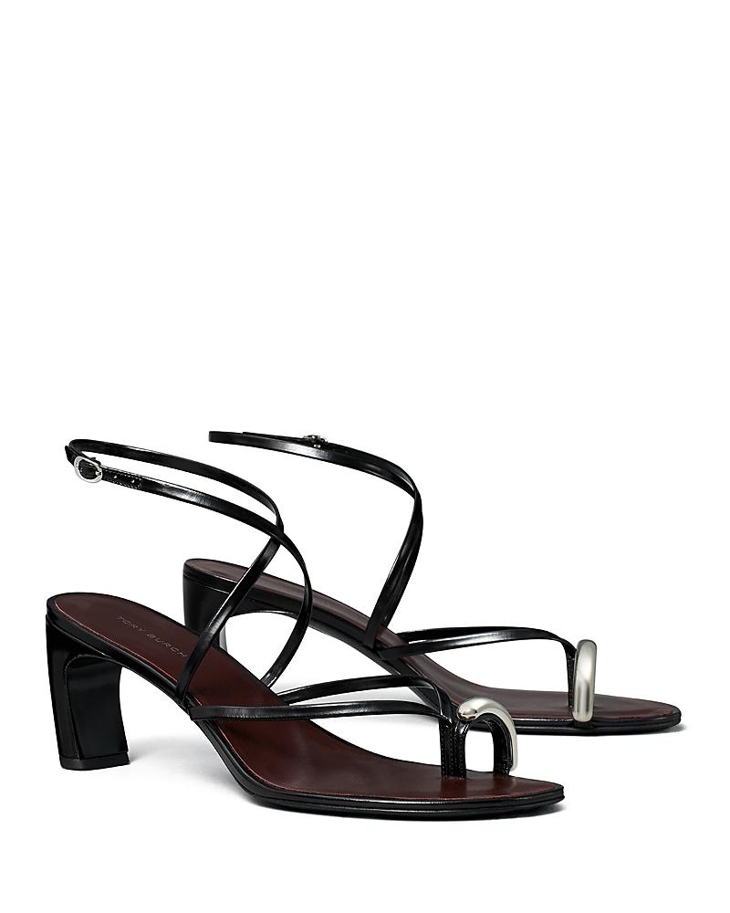 Womens 65MM Patent Leather Sandals Product Image