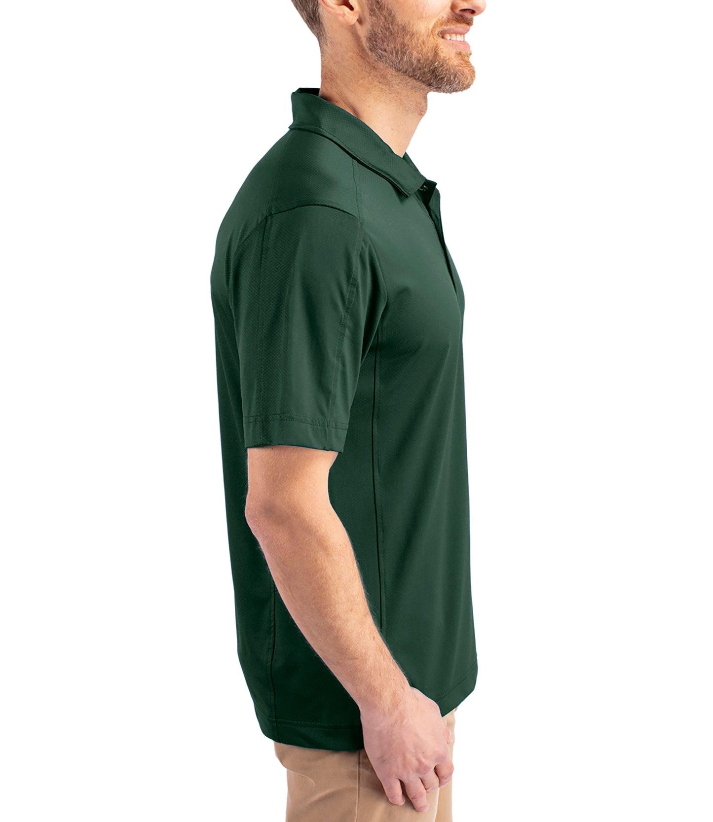 Cutter & Buck Prospect Eco Textured Stretch Recycled Men's Short Sleeve Polo Product Image