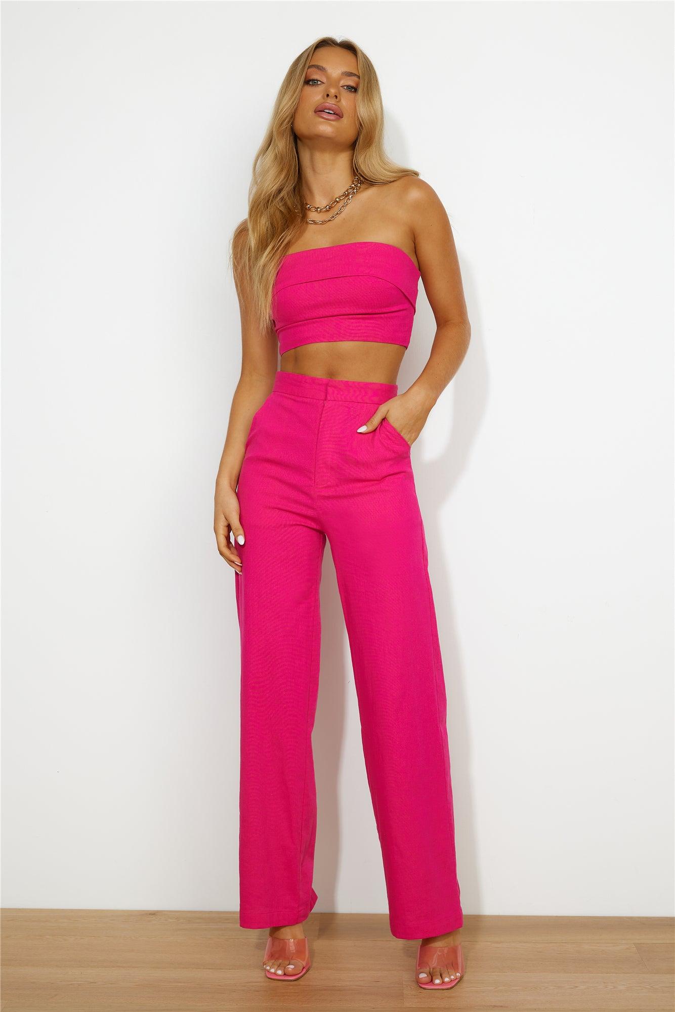 First Move Pants Pink Product Image