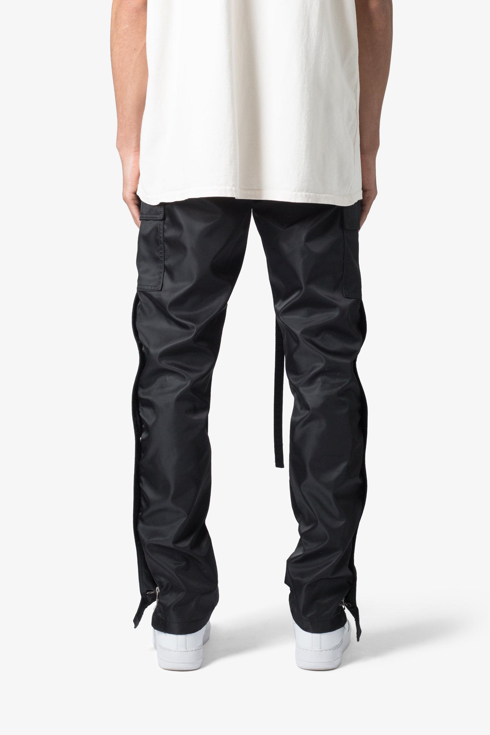 Snap Zipper II Cargo Pants - Black Male Product Image