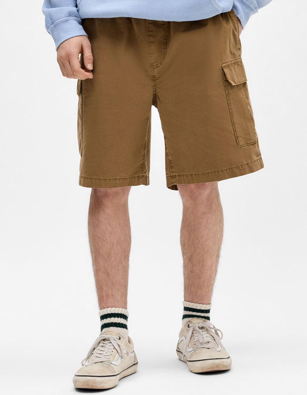 BDG Urban Outfitters Mens Cargo Shorts - BROWN Product Image