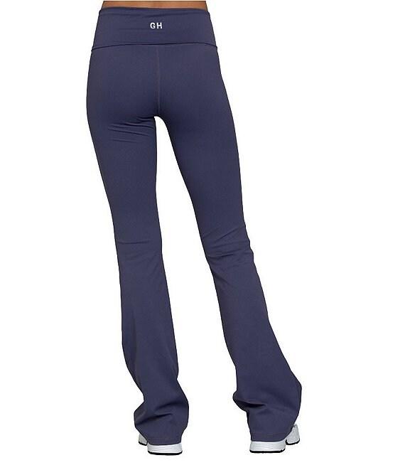 GOLD HINGE Essential Foldover High Rise Flare Pants Product Image